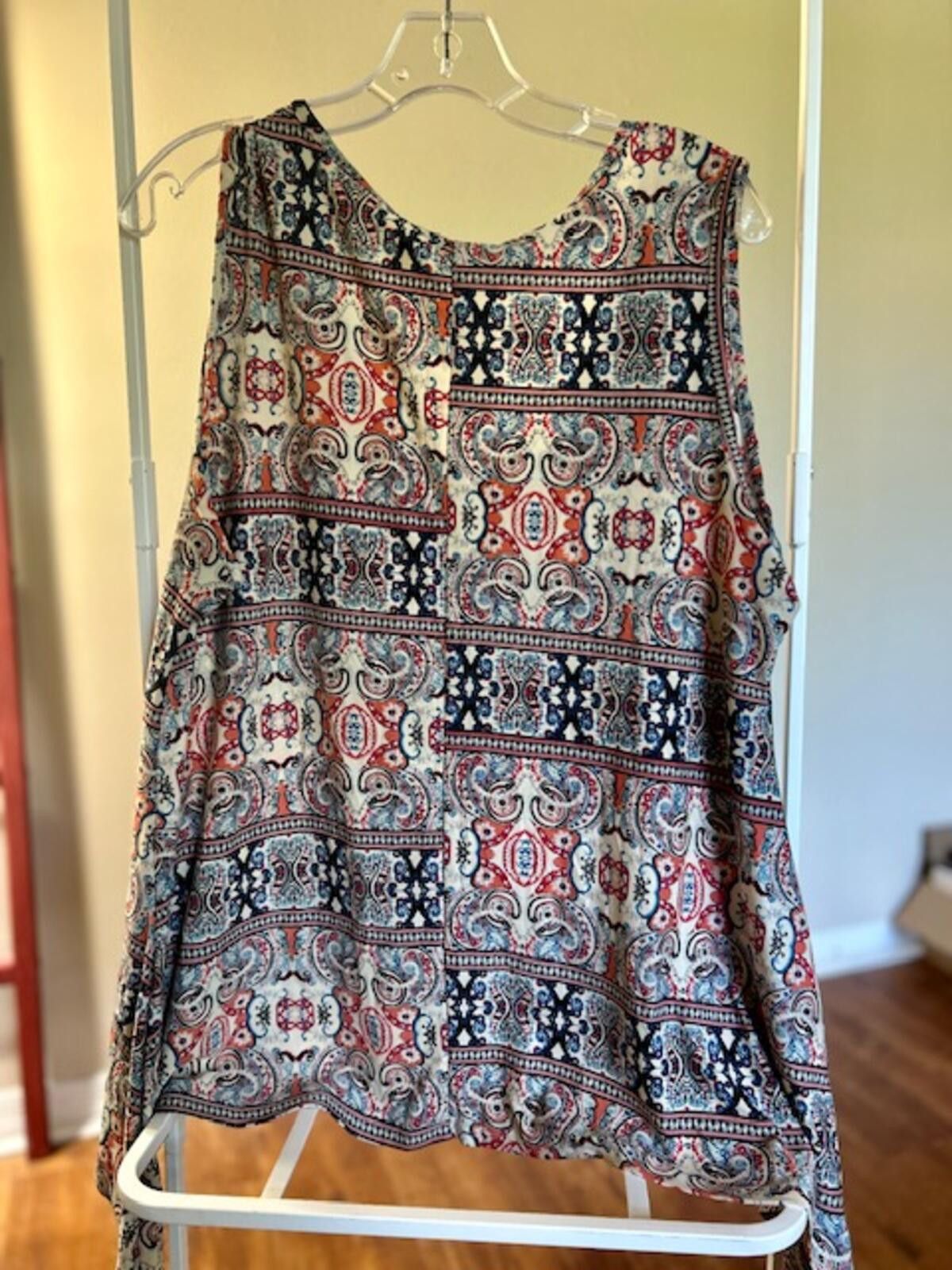 Wild Things Wilde 2X Sleeveless Printed Tank Top Size XS / US 0-2 / IT 36-38 - 3 Thumbnail