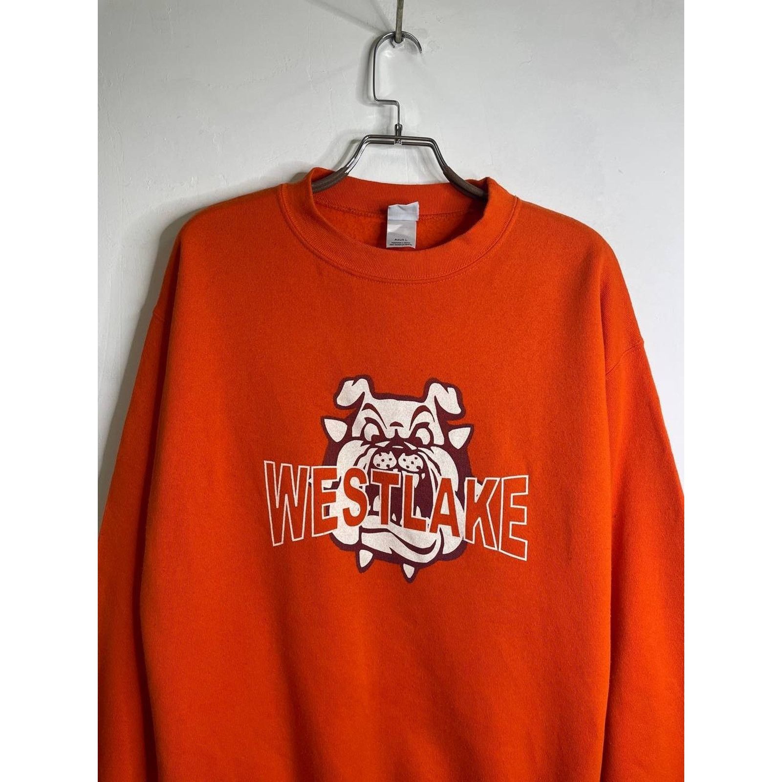 Vintage Vintage Augusta Westlake Bulldogs Orange Sweatshirt Adult L Size US L / EU 52-54 / 3 - 2 Thumbnail