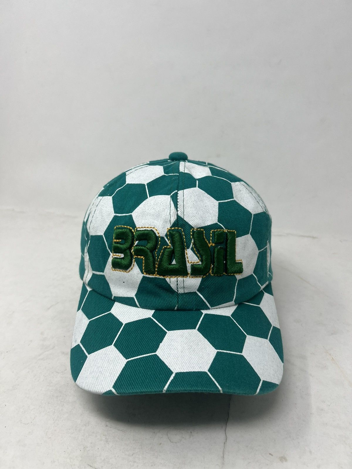 If Six Was Nine Brasil Embroidered Lettering Soccer Cap Hat Size ONE SIZE - 1 Thumbnail