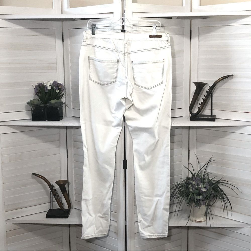 Billabong Billabong Y2K white distressed moms jeans sz 28 X 32 Size 28" / US 6 / IT 42 - 2 Thumbnail