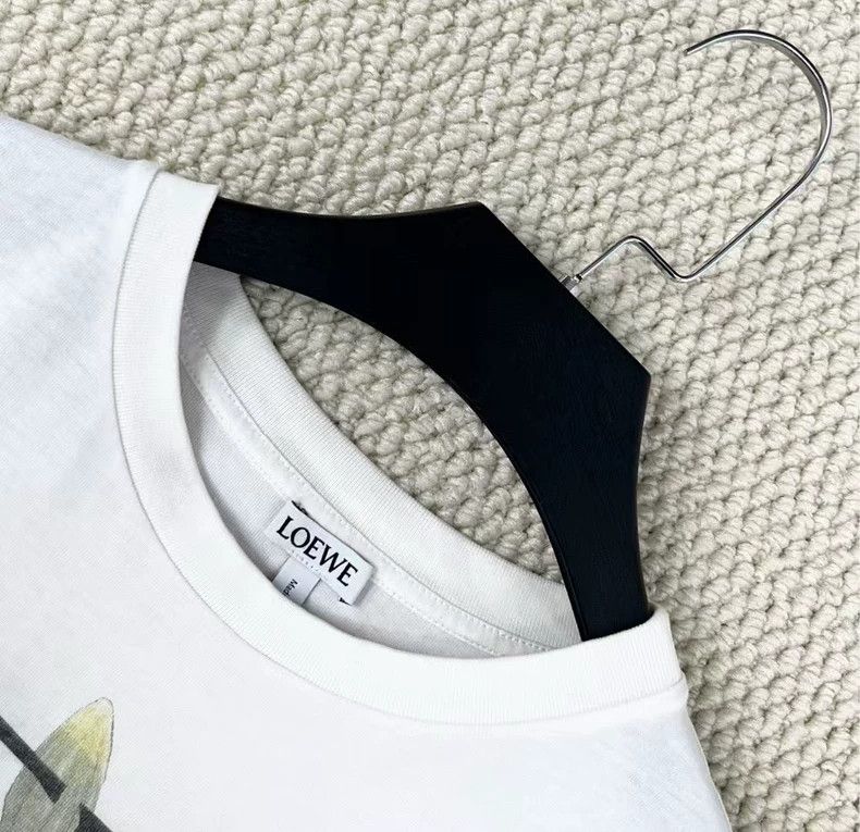 Loewe LOEWE Narcissus letter logo short sleeve Size S / US 4 / IT 40 - 2 Thumbnail