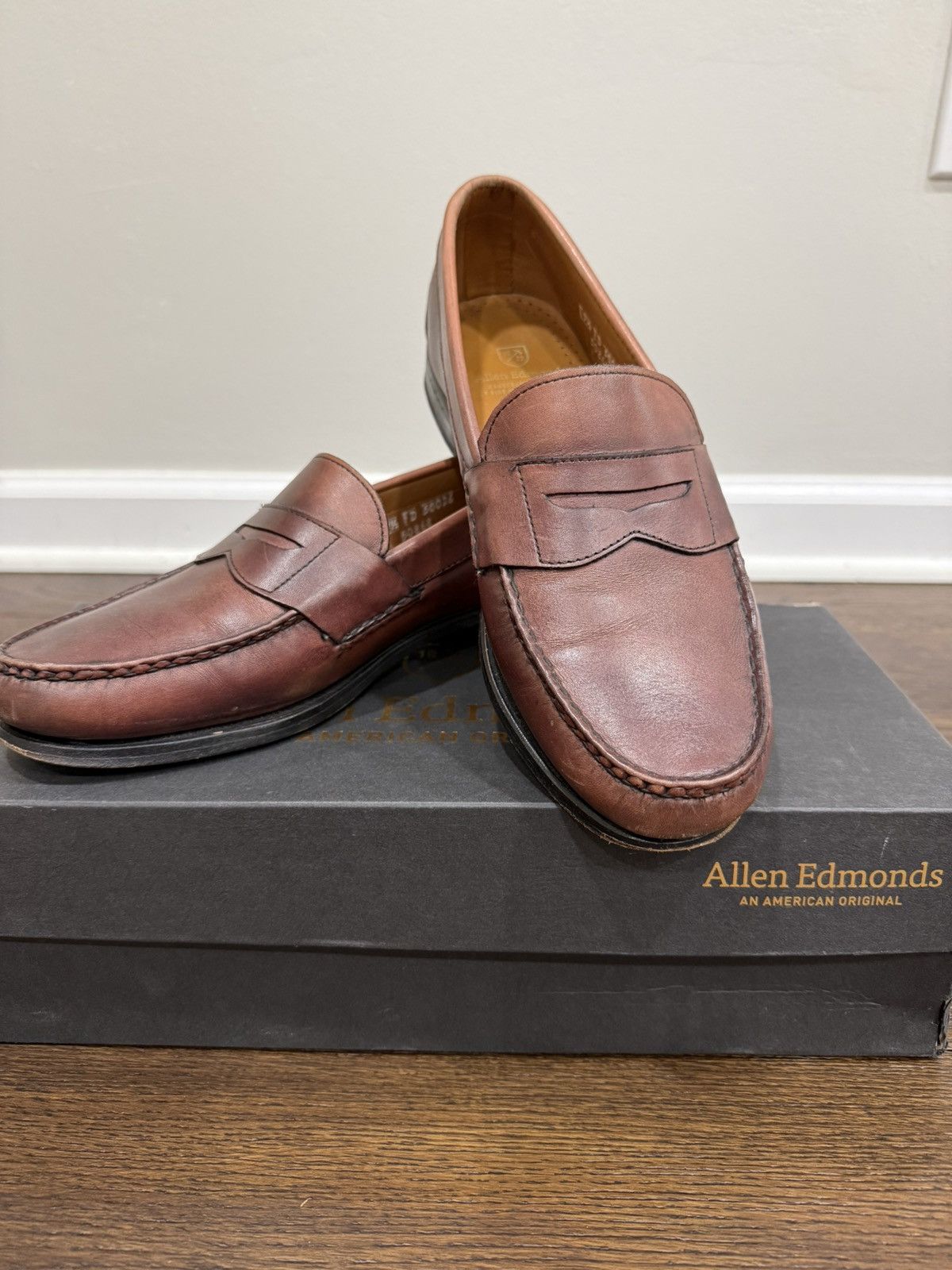 Allen Edmonds Penny Loafers - Allen Edmonds - Oxblood Size US 9.5 / EU 42-43 - 1 Thumbnail
