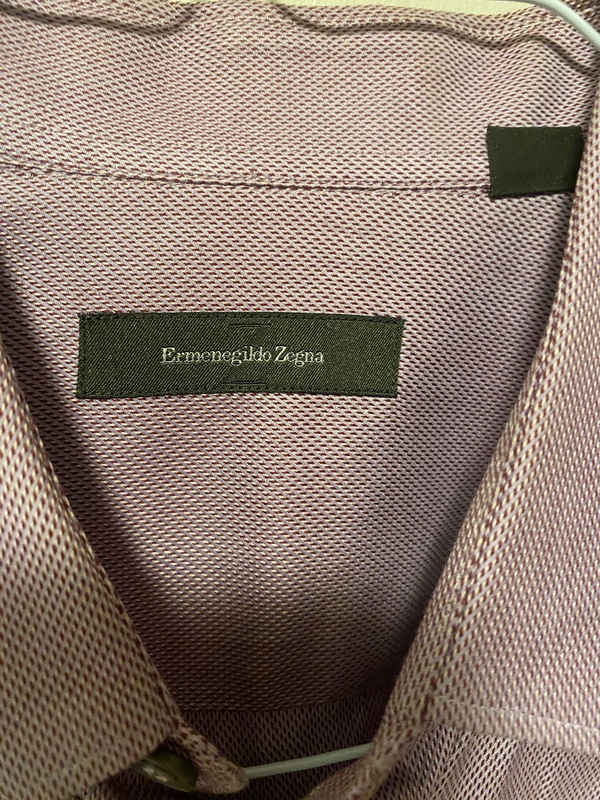 Ermenegildo Zegna ERMENEGILDO ZEGNA BUTTON UP SHIRT Size US L / EU 52-54 / 3 - 3 Thumbnail