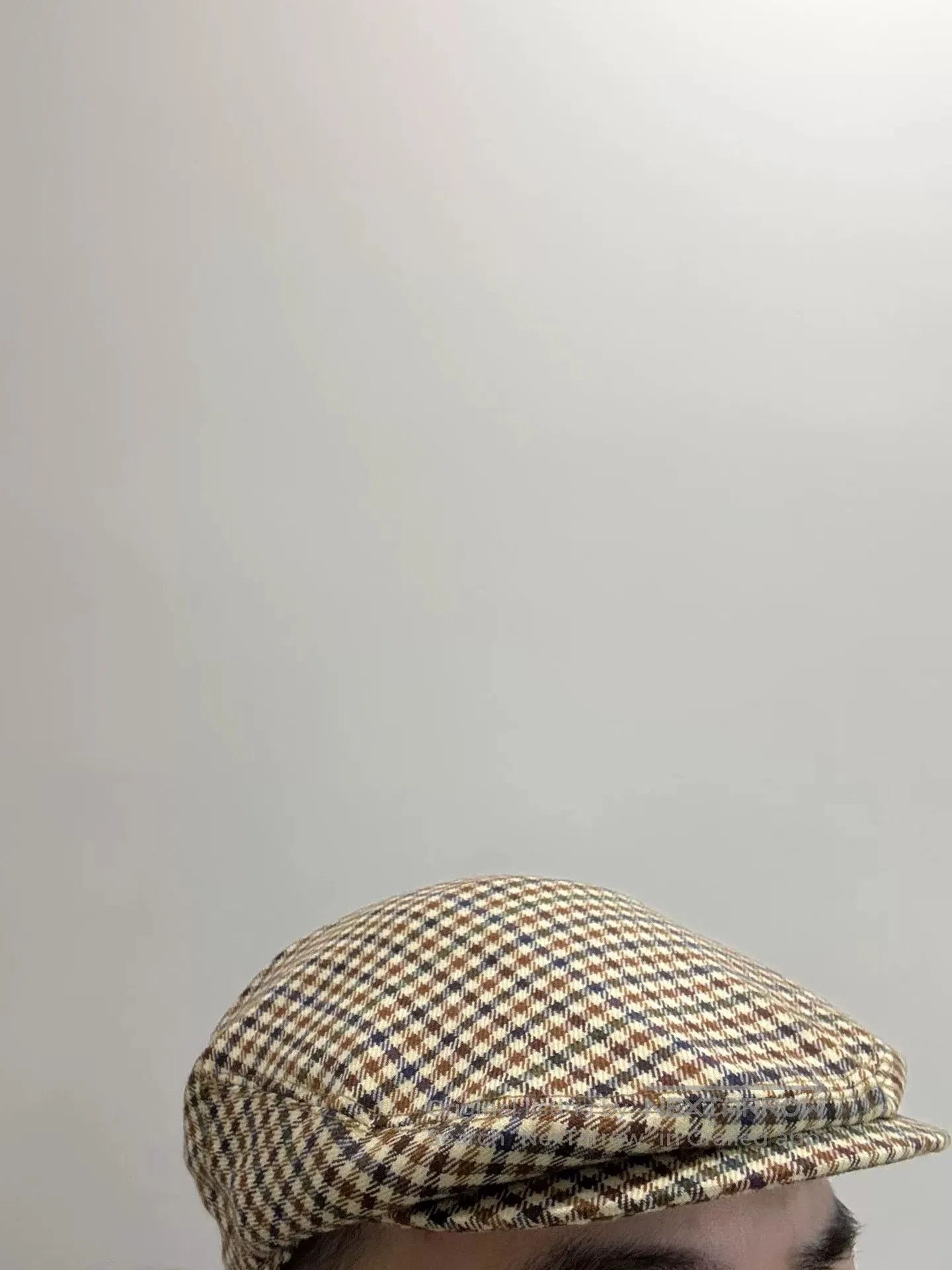 L'estrange London Archer Adams London Houndstooth Beret. Size ONE SIZE - 1 Thumbnail