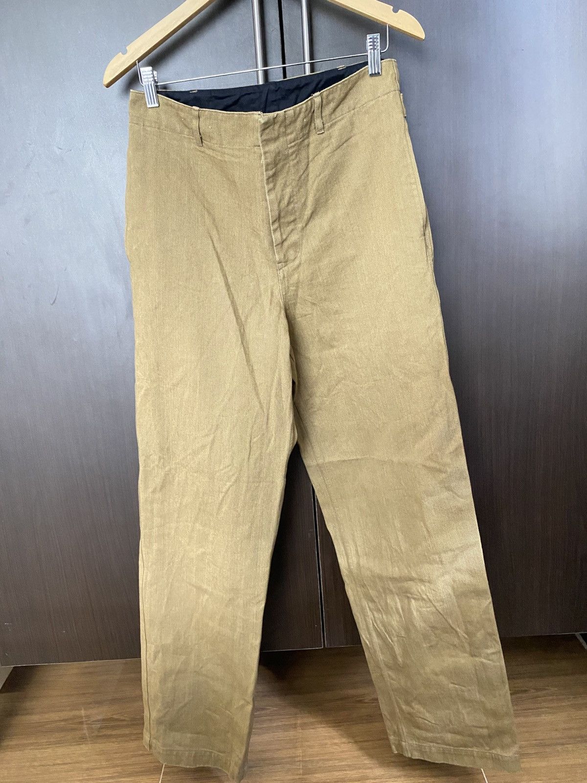 Margaret Howell Margaret Howell Baggy Buckle back Denim Pants Size US 31 - 1 Thumbnail