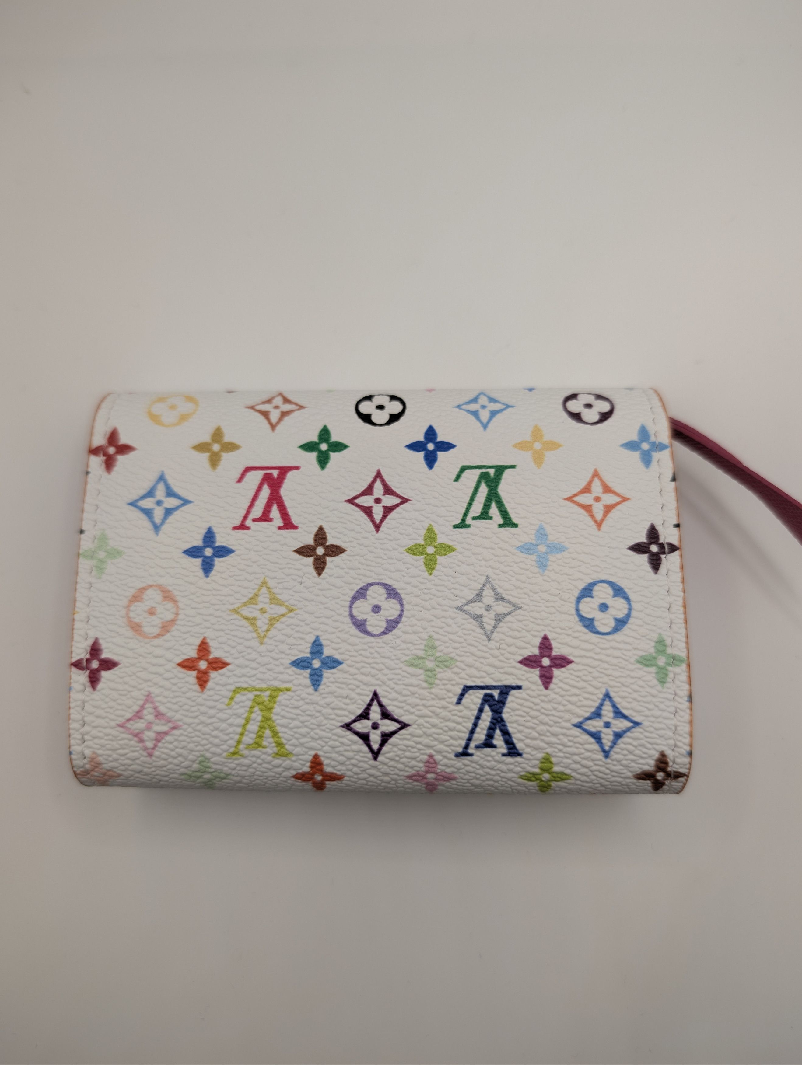 Louis Vuitton × Takashi Murakami LOUIS VUITTON Bolt Monet Rosalie Murakami Coin Purse Size ONE SIZE - 4 Thumbnail