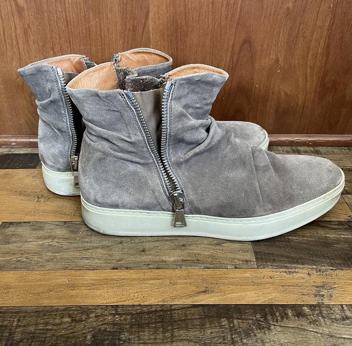 John Varvatos John Varvatos Suede Leather Wrinkle Boots Size US 10 / EU 43 - 3 Thumbnail