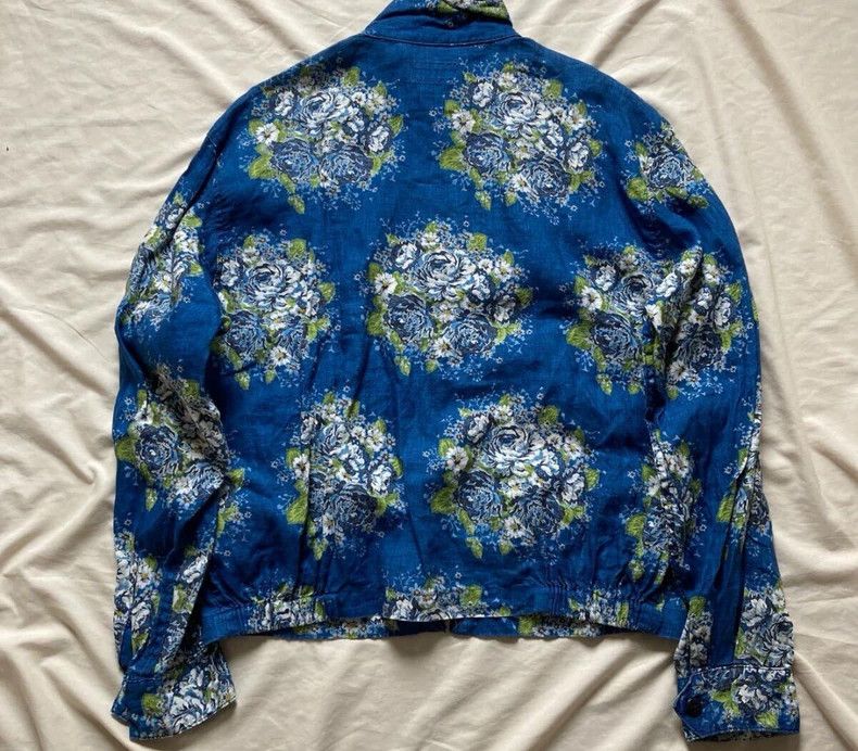 Kapital Kapital Blue dyed linen floral out-of-print jacket Size US M / EU 48-50 / 2 - 9 Thumbnail