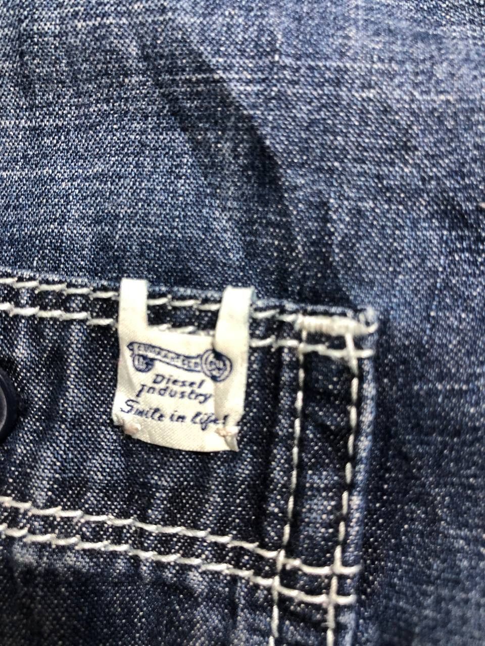 Diesel Rare! Diesel Project Monogram Shirt Y2K Button Up 90s Size US L / EU 52-54 / 3 - 14 Thumbnail