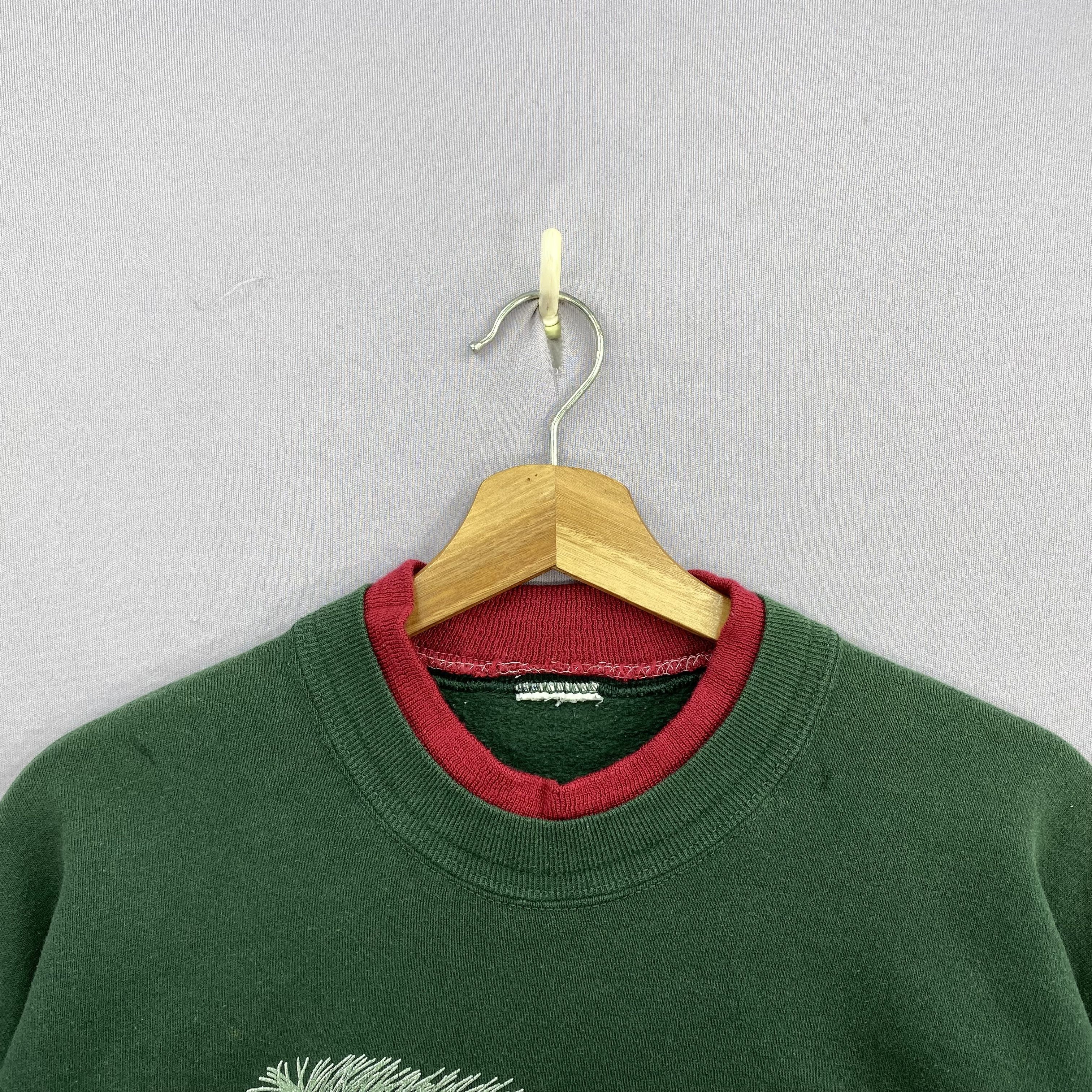 Vintage Vintage 90s Morning Sun Christmas Sweatshirt Novelty Dog Size US L / EU 52-54 / 3 - 8 Thumbnail