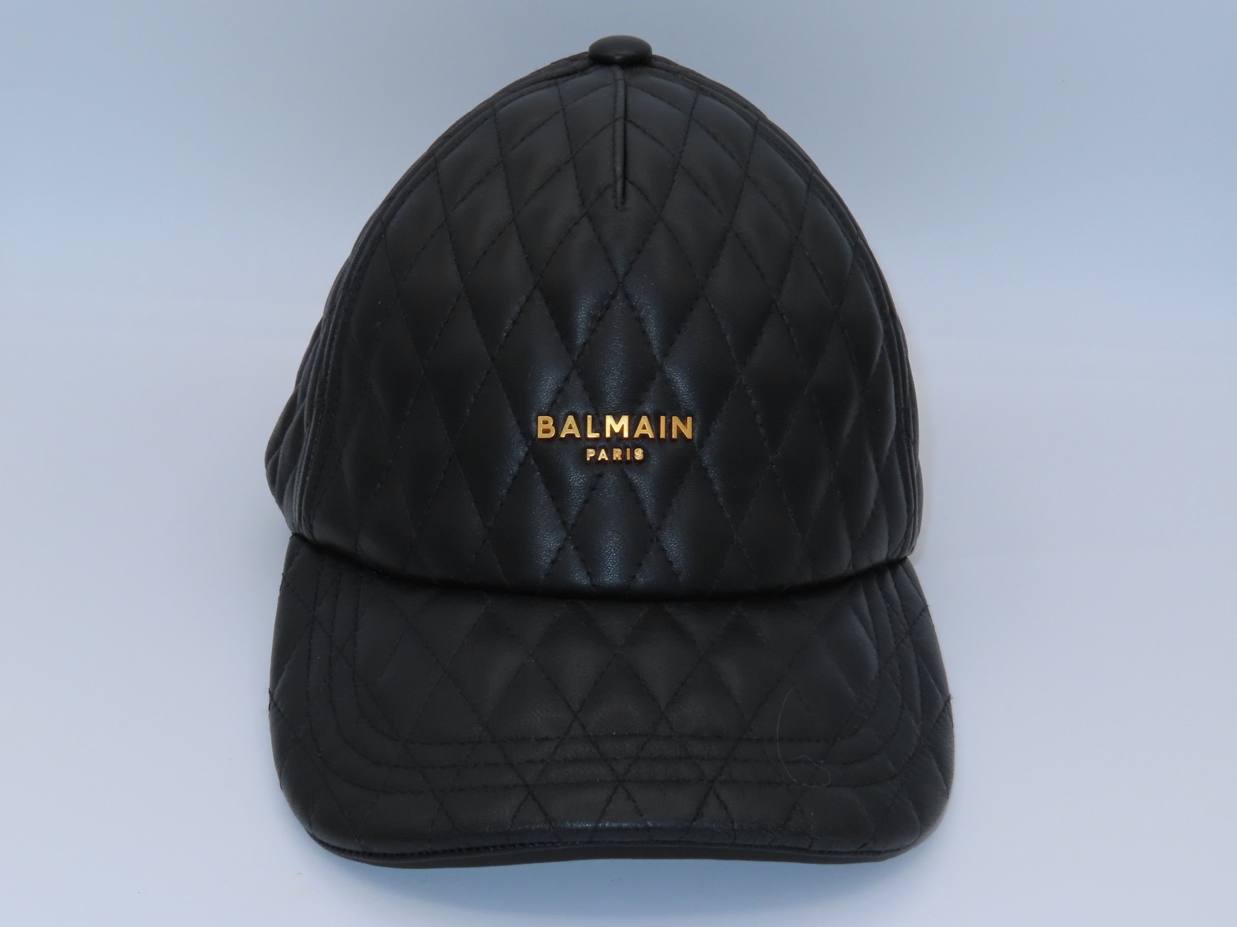 Balmain Balmain Leather Cap Size ONE SIZE - 1 Thumbnail
