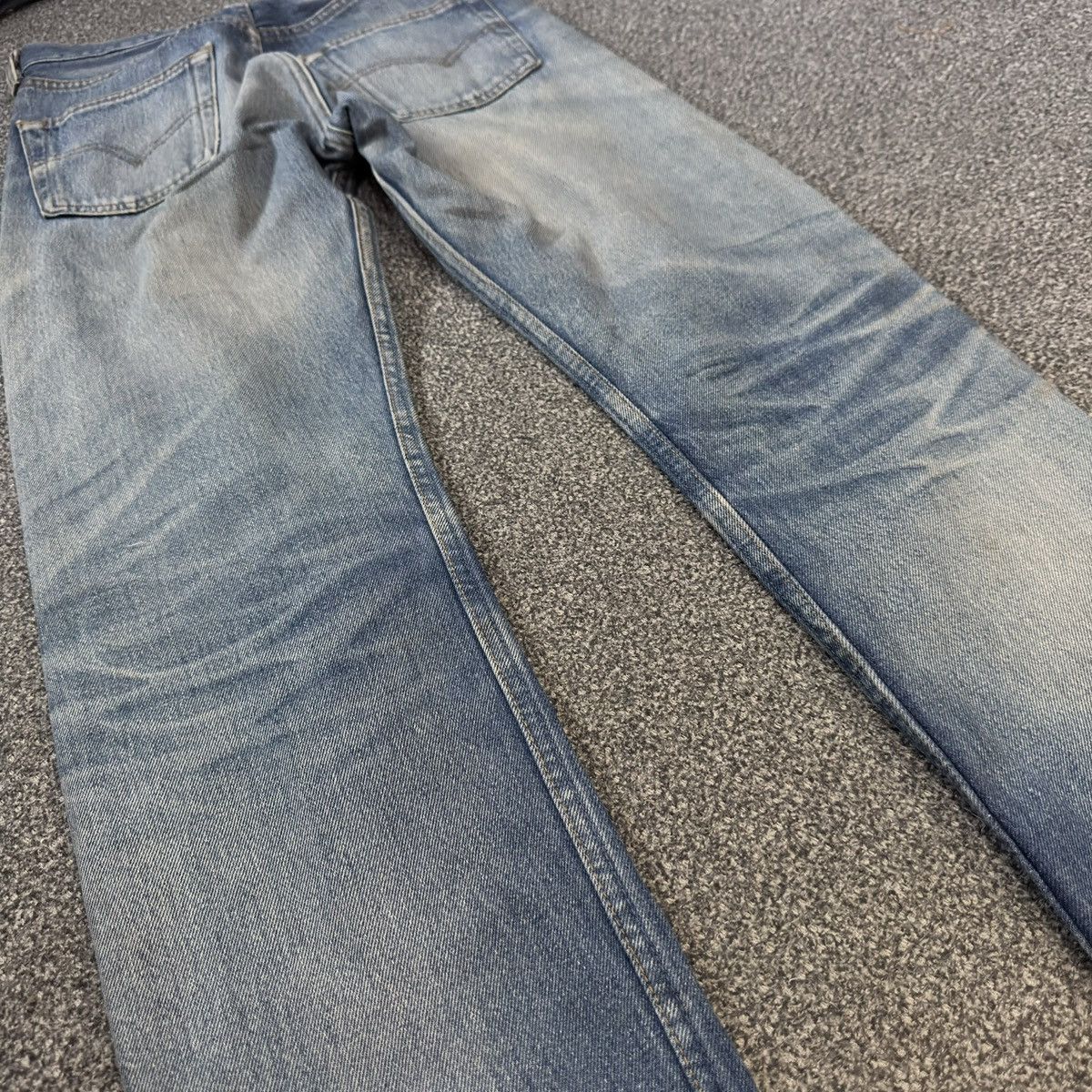 Levi's Vintage Clothing 🇺🇸 Vintage 1995 Levis 501 Made in Usa Distressed Dirty Washed Size US 29 - 11 Thumbnail