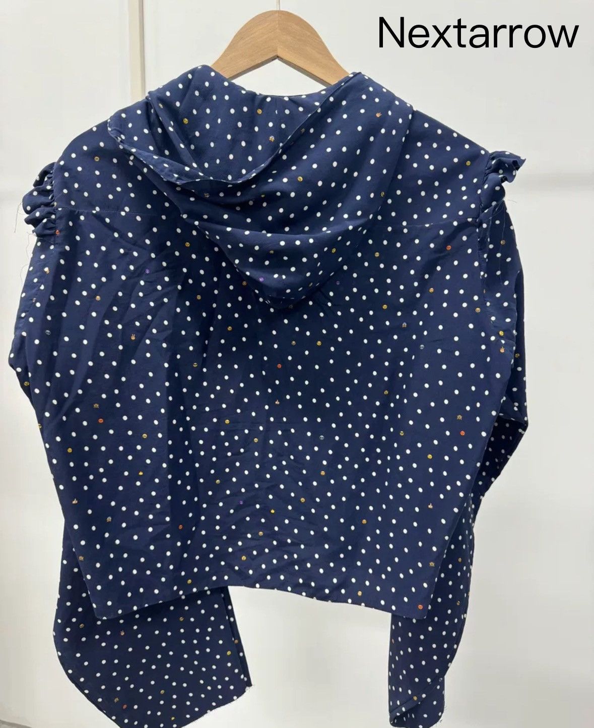 Vetements Vetements 18ss lace Emoji sleeve hoodie2412-Nextarrow Size US XS / EU 42 / 0 - 2 Thumbnail