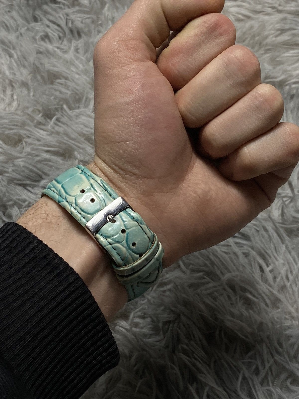 Jewelry Turquoise Gem-Studded Watch - Unique Bold Design Size ONE SIZE - 11 Thumbnail