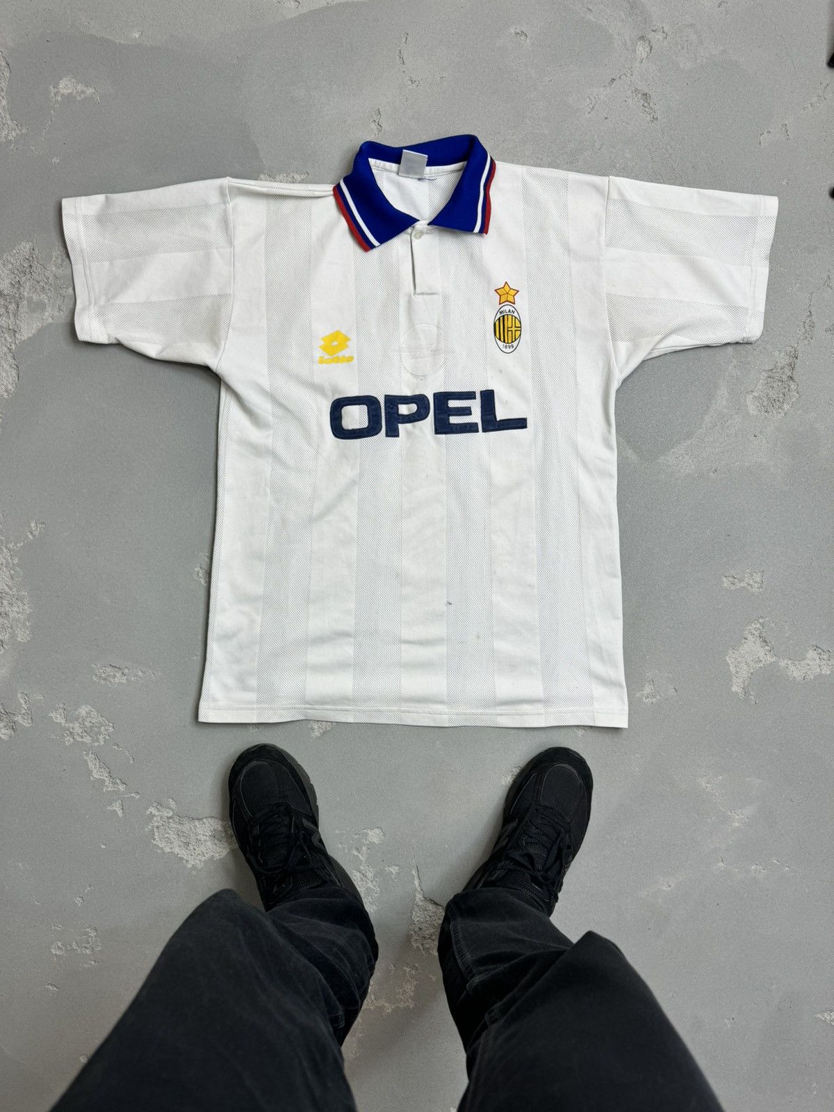 Lotto Sport Vintage 90s Parma A.C. Football By Lotto Jersey