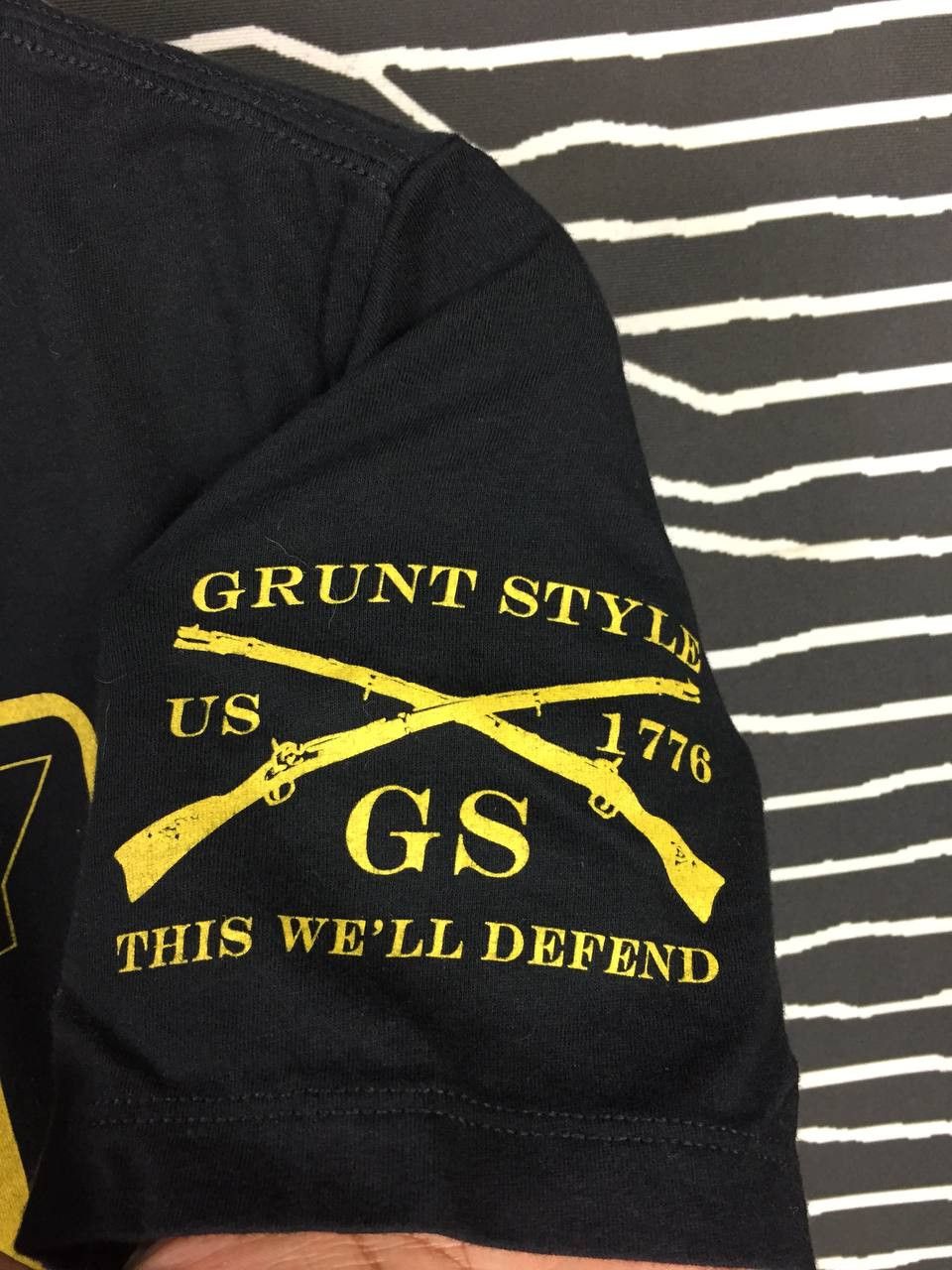 Vintage Grunt Style May The4th Be With You America's Patriotic Tee Size M / US 6-8 / IT 42-44 - 4 Thumbnail