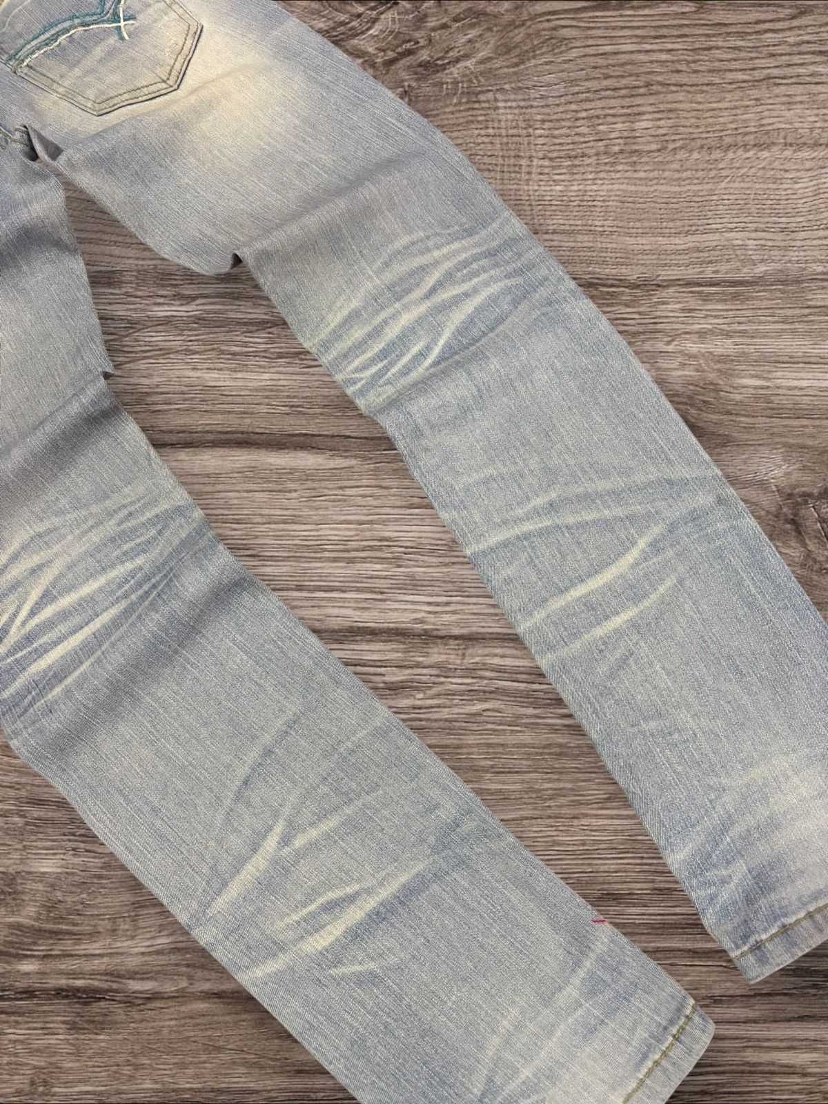 Seditionaries Japan Day Moon by Lolita Distress Punk Bondage Jeans Size 29" - 6 Thumbnail