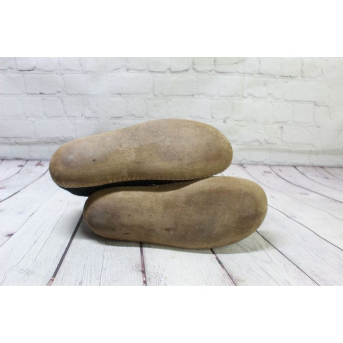 Glerups Glerups Mens Wool Round Toe Flexible Comfort Clog Slippers