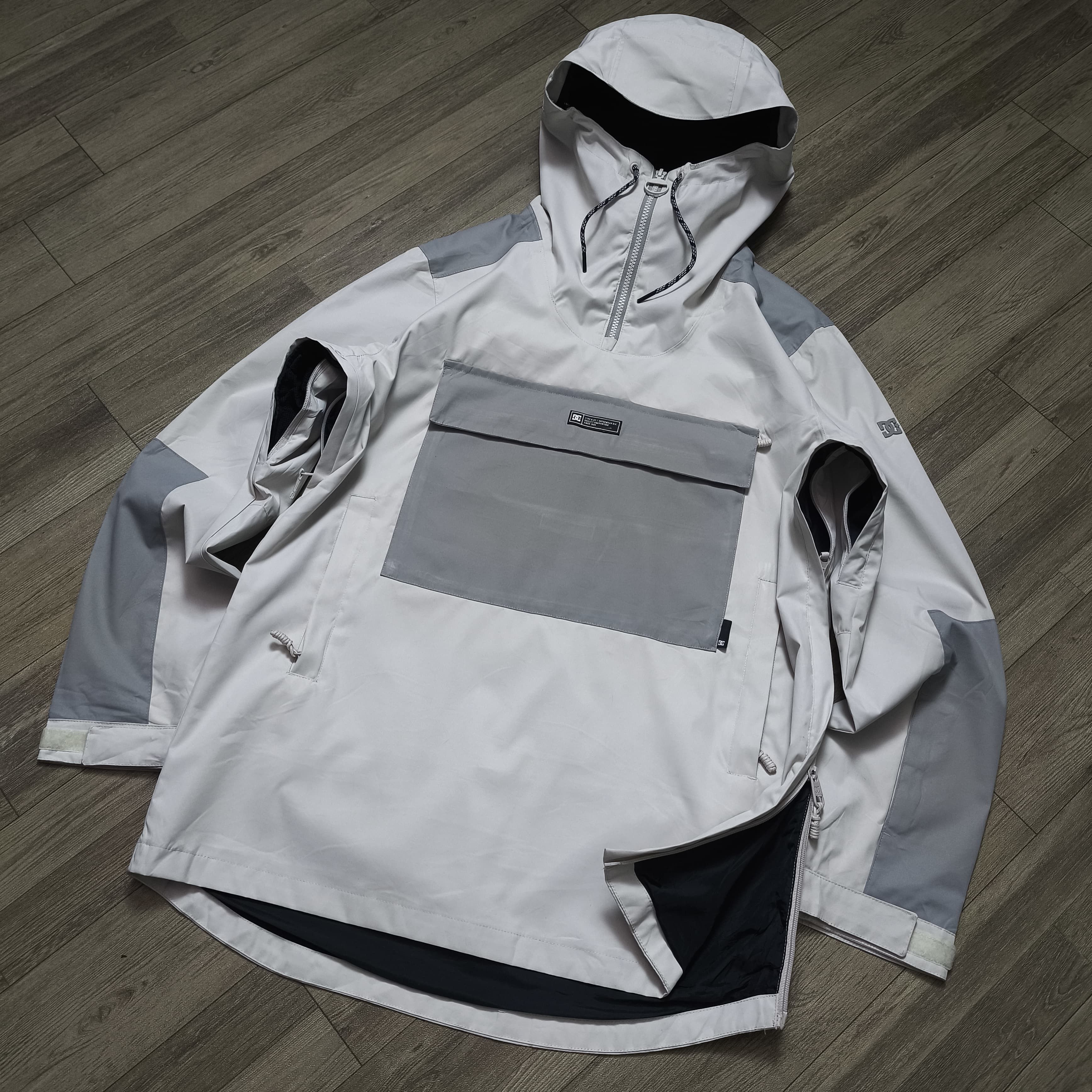 DC DC Shoes Rampart Technical Anorak Snow Jacket Pocketable Size US L / EU 52-54 / 3 - 7 Thumbnail