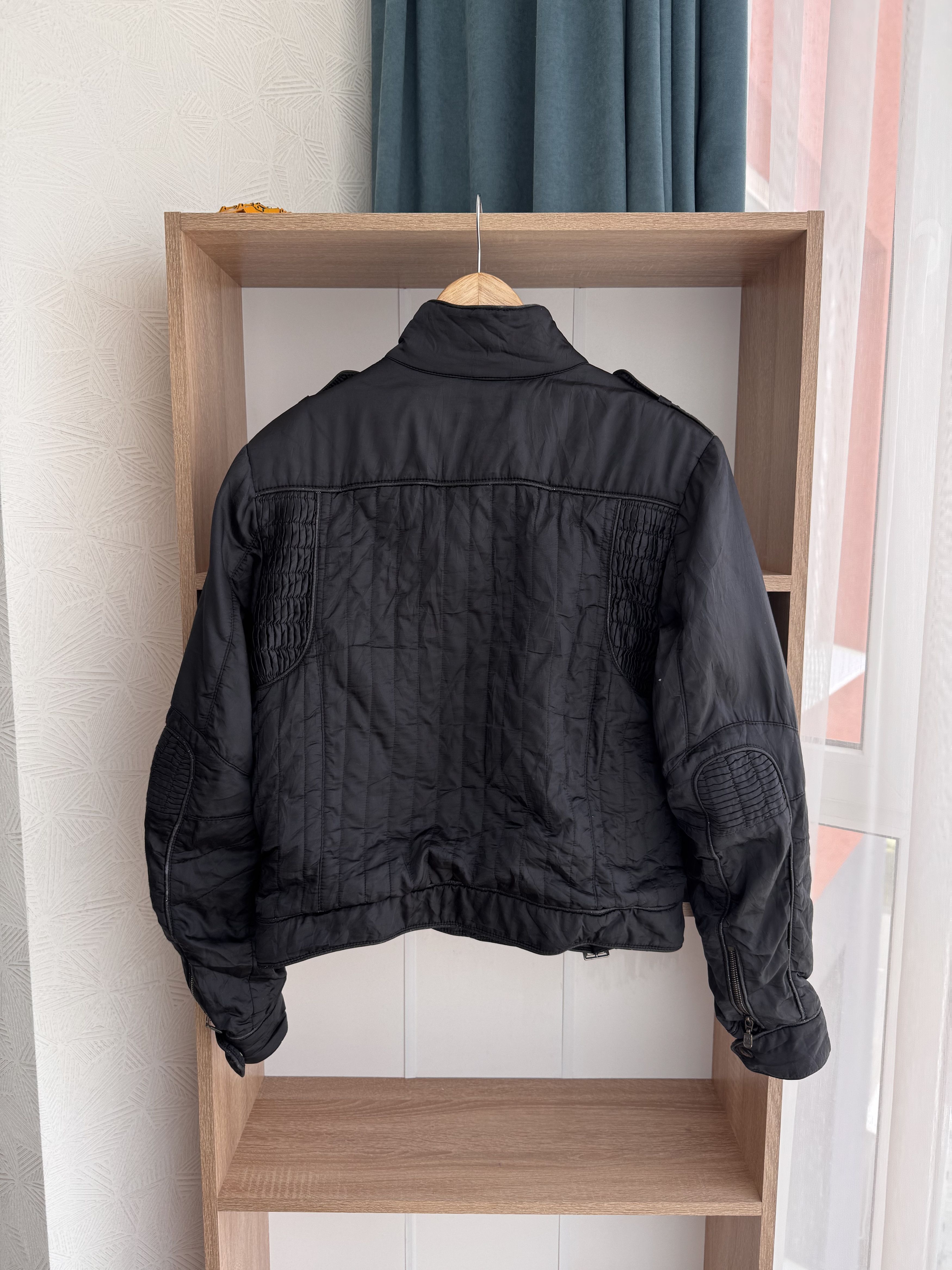 Belstaff × Vintage Vintage Belstaff Nylon Black Label Moto W' Jacket Size M / US 6-8 / IT 42-44 - 11 Thumbnail