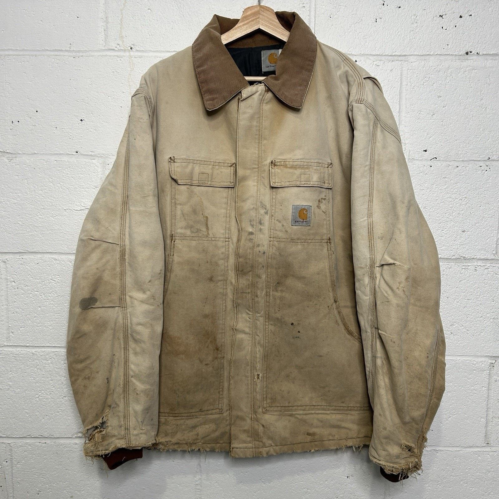 Carhartt Vintage Carhartt Quilted Artic Jacket “Brown” CQ186 Size US XL / EU 56 / 4 - 1 Thumbnail