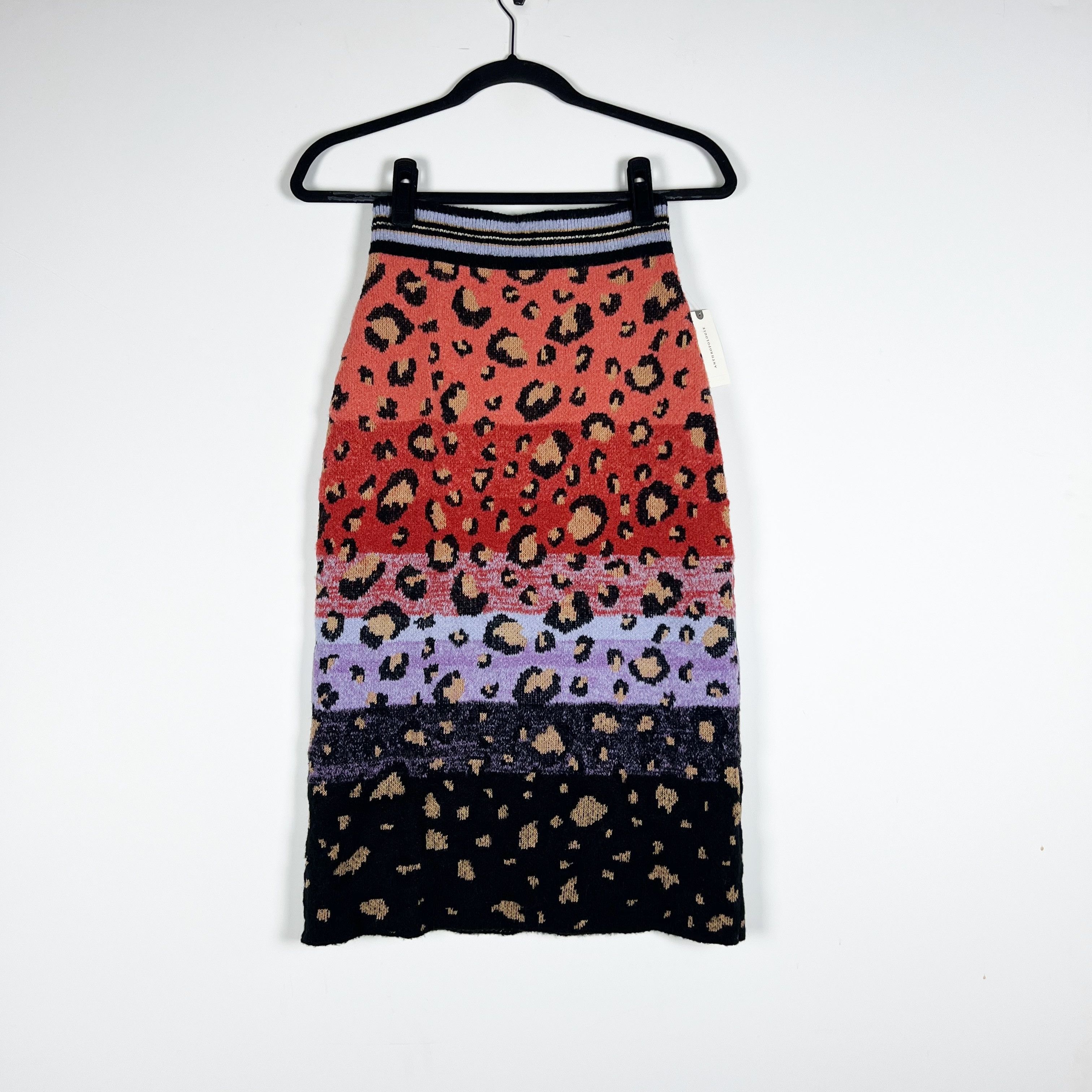 Anthropologie NEW Maeve x Anthropologie Leopard Animal Size 27" / US 4 / IT 40 - 1 Thumbnail