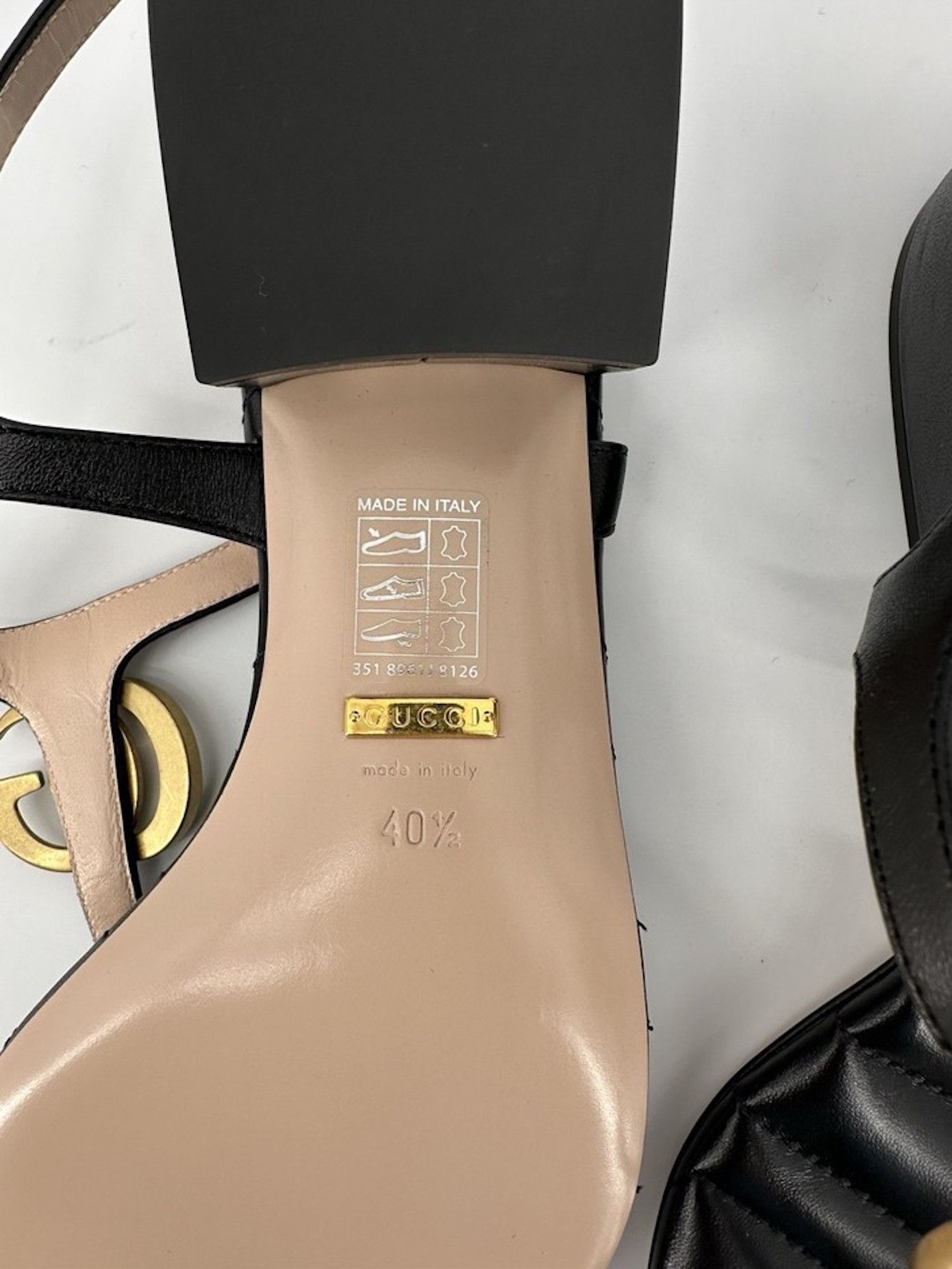 Gucci Size-IT-40,5 /US-10,5 New Gucci Sandals Woman Size US 10.5 / IT 40.5 - 10 Thumbnail