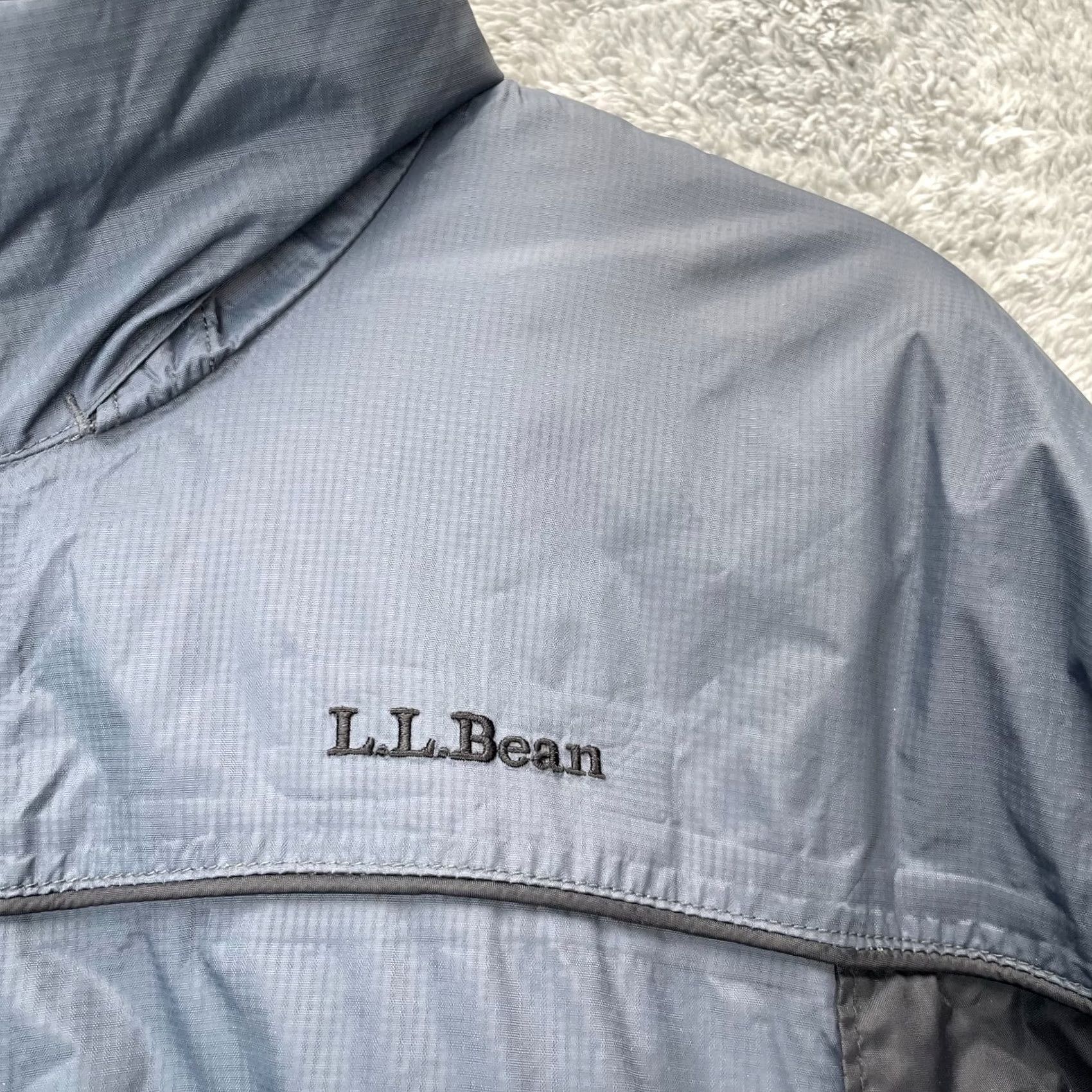 Vintage VINTAGE LL Bean Jacket Mens Large Blue Primaloft Coat Nylon Pockets Full Zip 90s Outdoor USA Mens Size US L / EU 52-54 / 3 - 4 Thumbnail