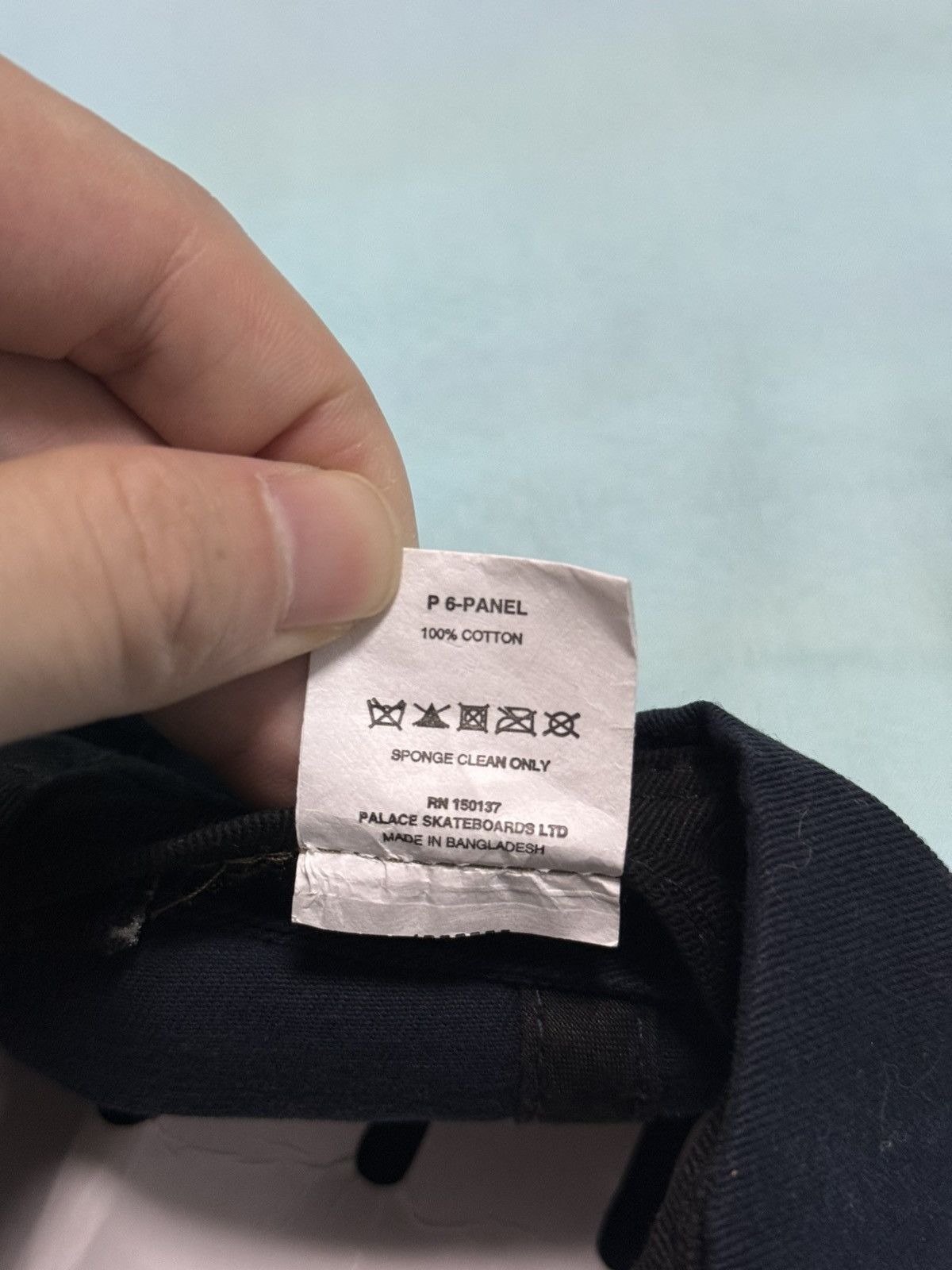Palace Palace fw18 p 6-panel cap hat navy Size ONE SIZE - 5 Thumbnail