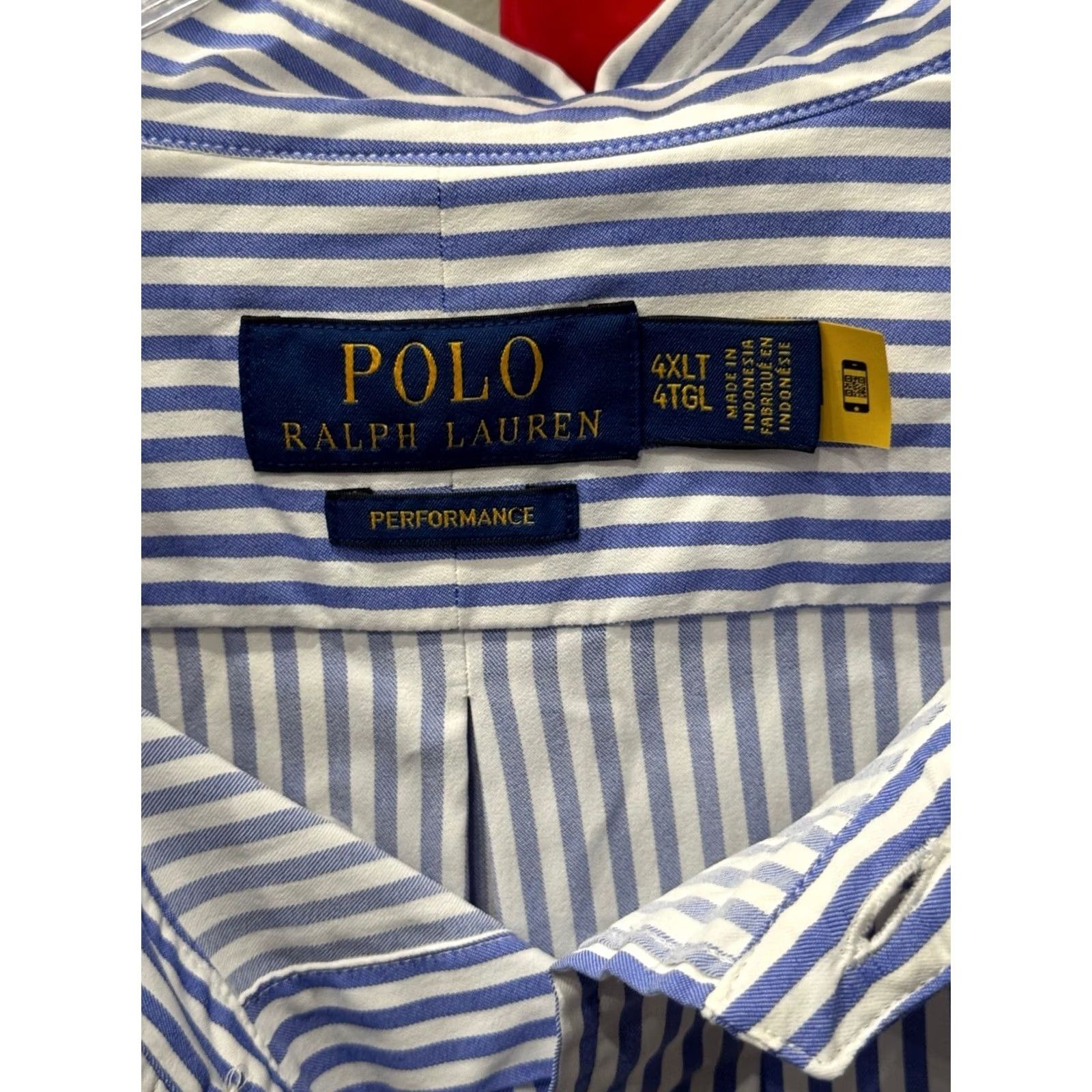 Ralph Lauren Ralph Lauren Performance LONG SLEEVE SHIRT 4XLT Mens Adult Multicolor 21 x 39/40 Size US XXL / EU 58 / 5 - 6 Thumbnail