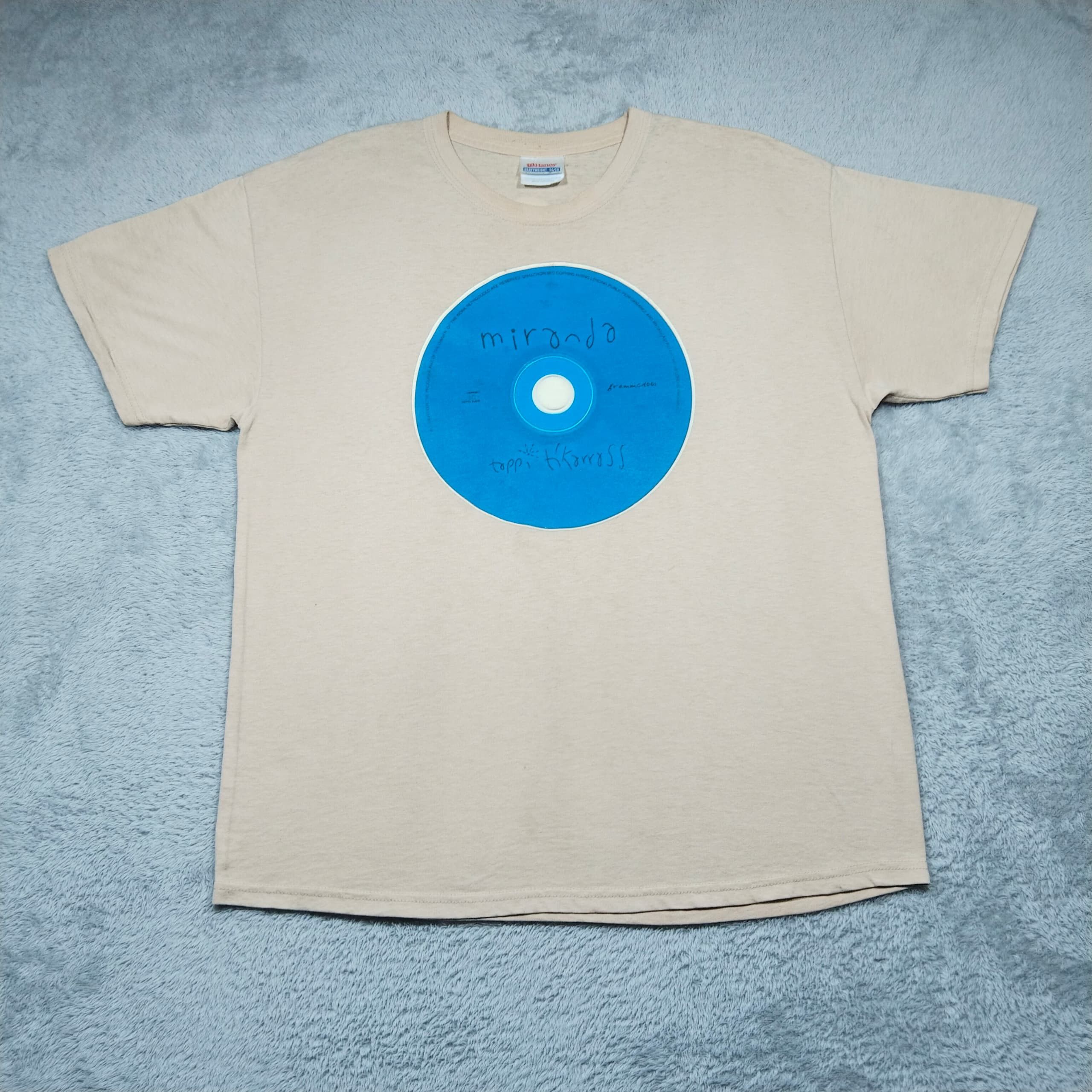 Band Tees RARE BJORK TAPPI TIKARRAS MIRANDA ALBUM PUNK BAND T SHIRT Size US L / EU 52-54 / 3 - 1 Thumbnail