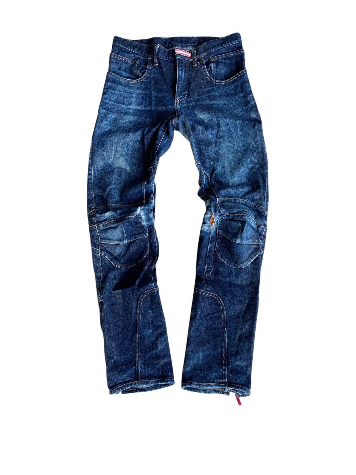 SHINICHIRO ARAKAWA Sinichiro Arakawa bikers jeans Size US 29 - 2 Thumbnail