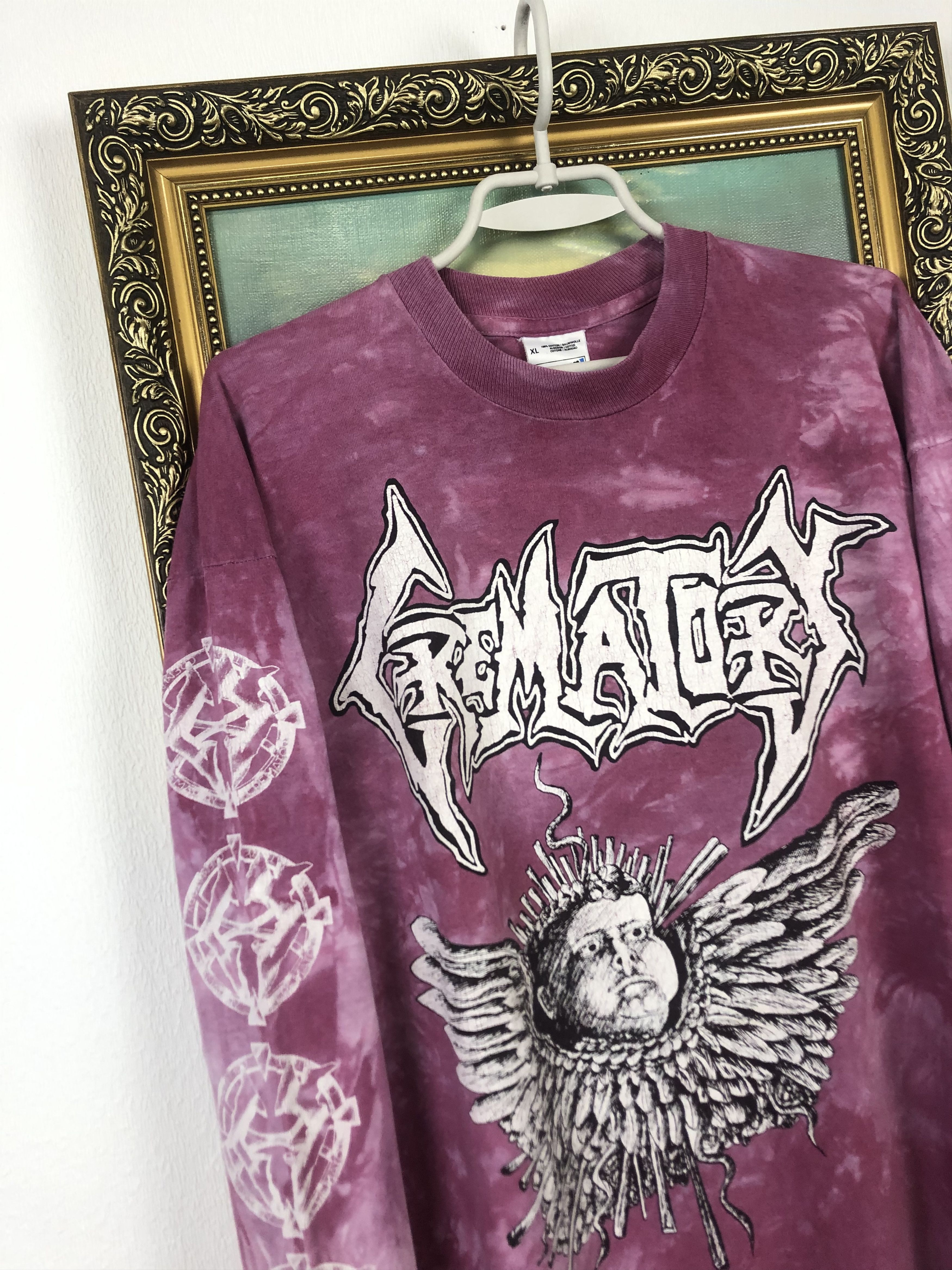 Band Tees Vintage Crematory Heavy Metal Band Shirt Long Sleeve Tee Size US XL / EU 56 / 4 - 3 Thumbnail