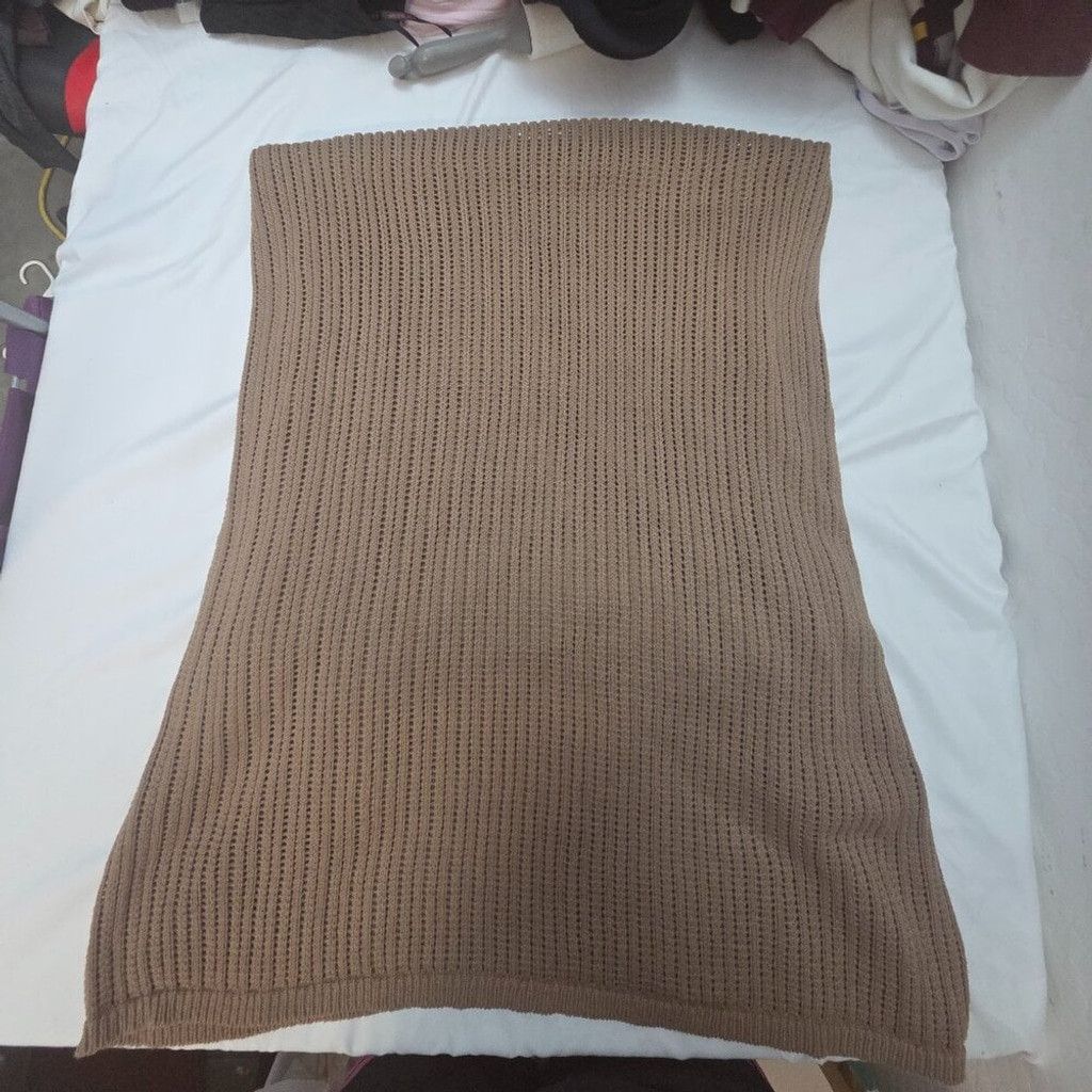 Other Freshman 1996 XL Dress Knitted-Brown Maxi Dress Vintage Size XL / US 12-14 / IT 48-50 - 5 Thumbnail