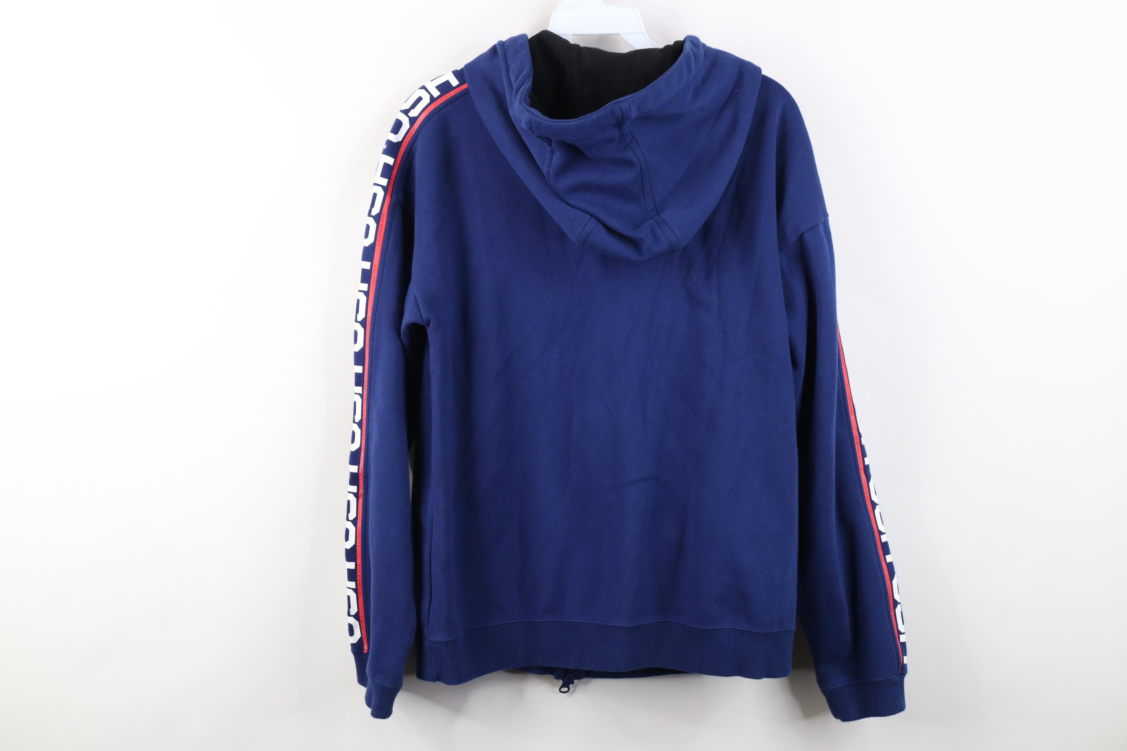 Hurley Hurley USA Winter Olympics Full Zip Hoodie Sweatshirt Blue Size M / US 6-8 / IT 42-44 - 15 Thumbnail