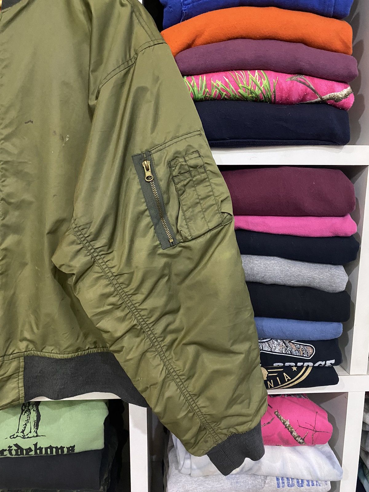Vintage Vintage Bomber Jacket Size US L / EU 52-54 / 3 - 8 Thumbnail
