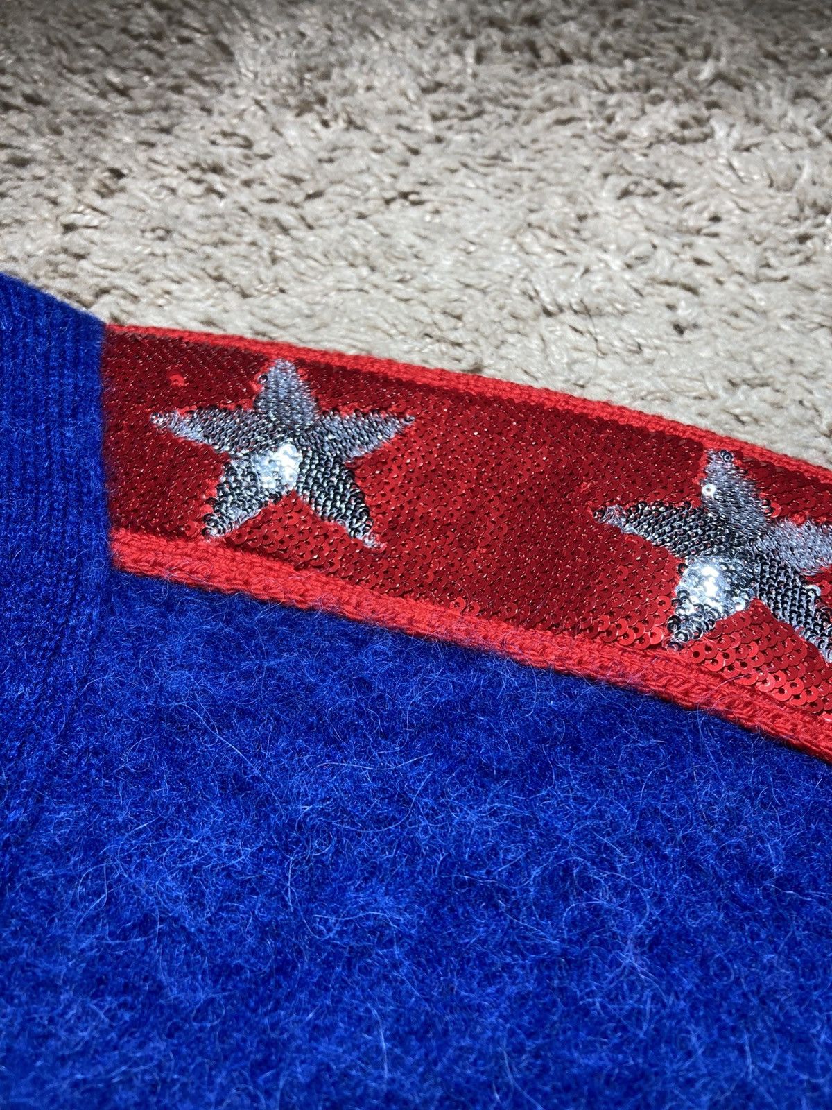Celine New SS23 Celine Sequin American Cardigan Oversized Hedi 2023 Size US L / EU 52-54 / 3 - 3 Thumbnail
