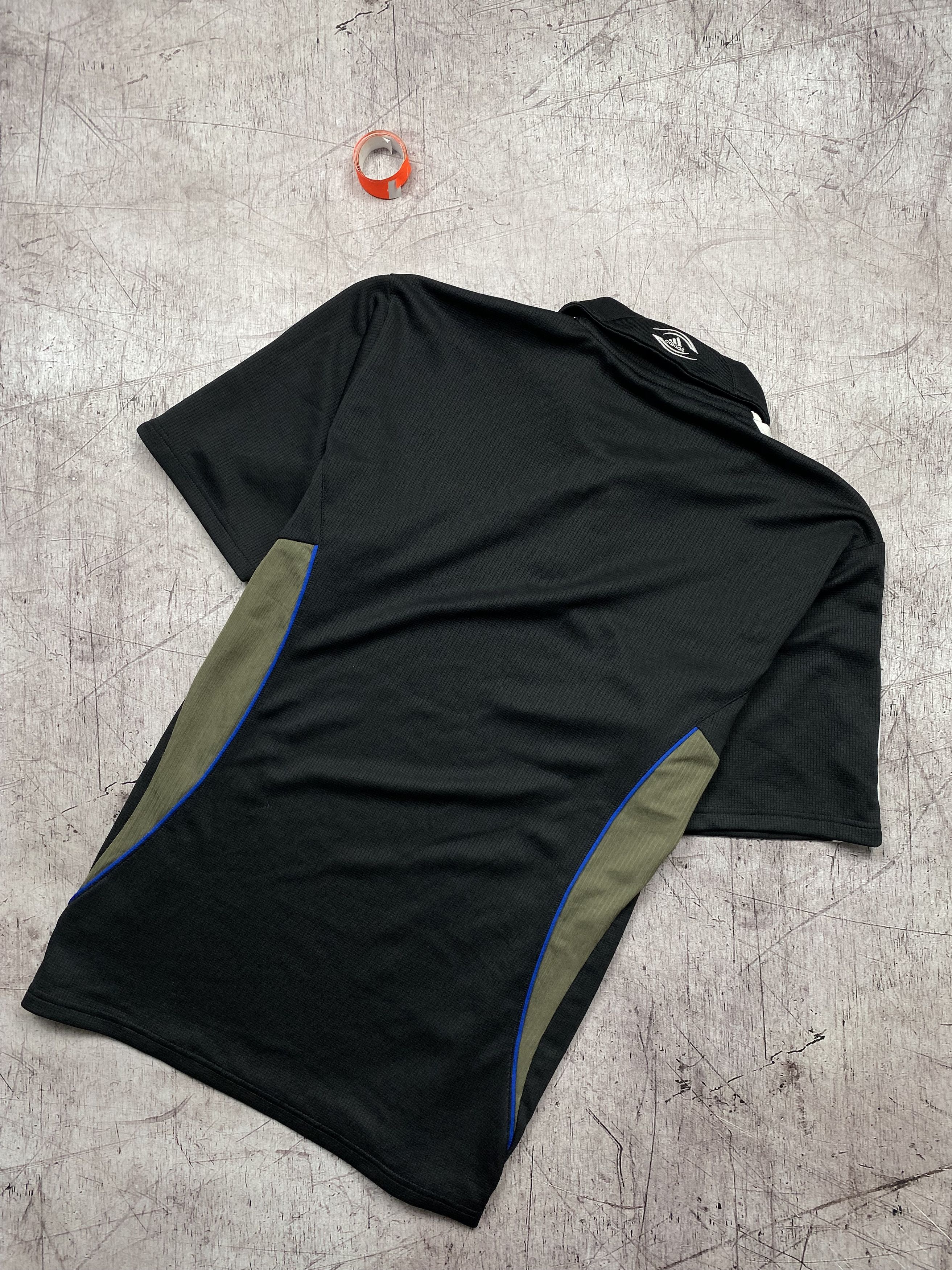 Adidas × All Blacks Adidas All Black Vintage rugby polo shirt tee Size US XL / EU 56 / 4 - 6 Thumbnail
