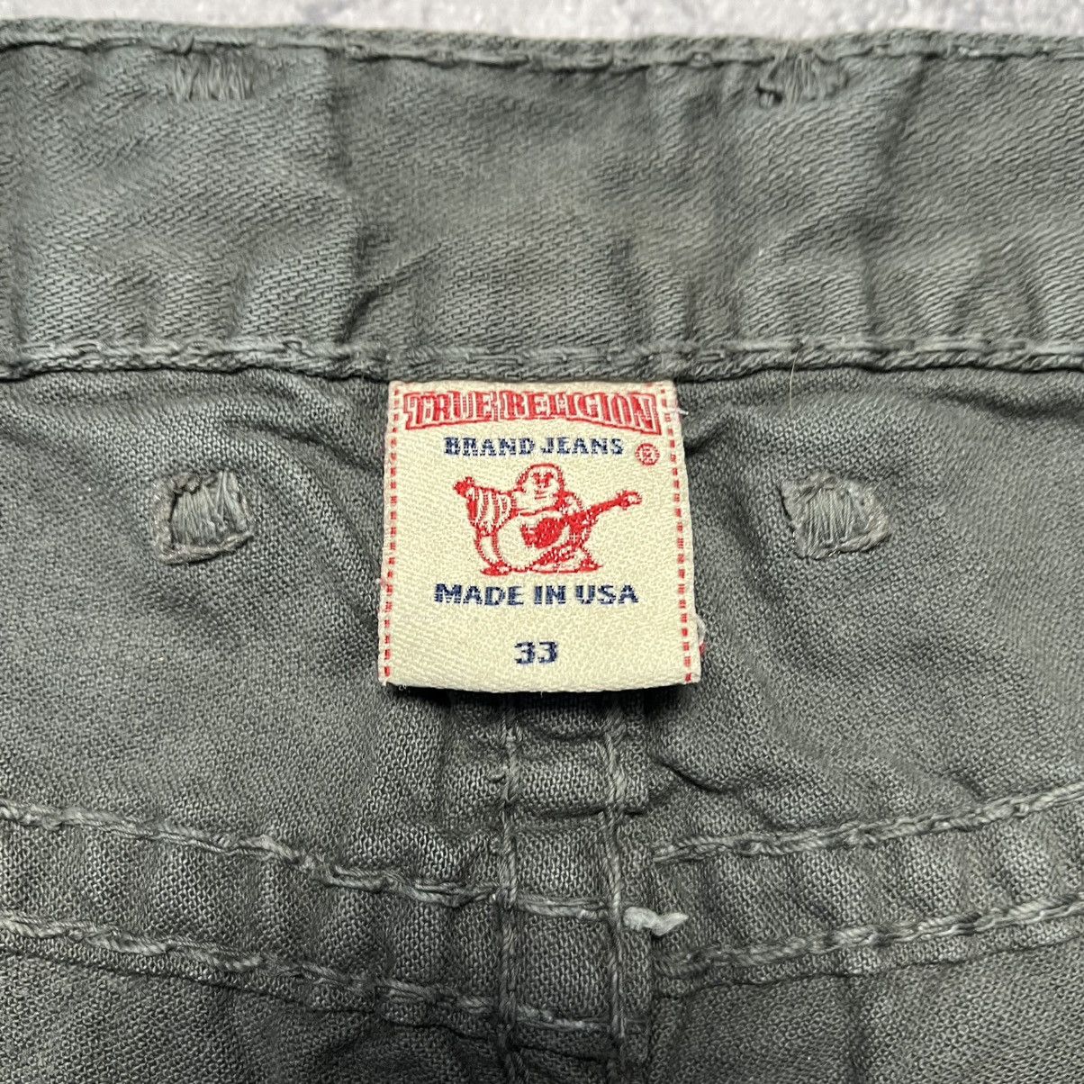 True Religion Vintage True Religion USA Logan Super T Grey Denim Jeans Y2K Size US 33 - 10 Thumbnail