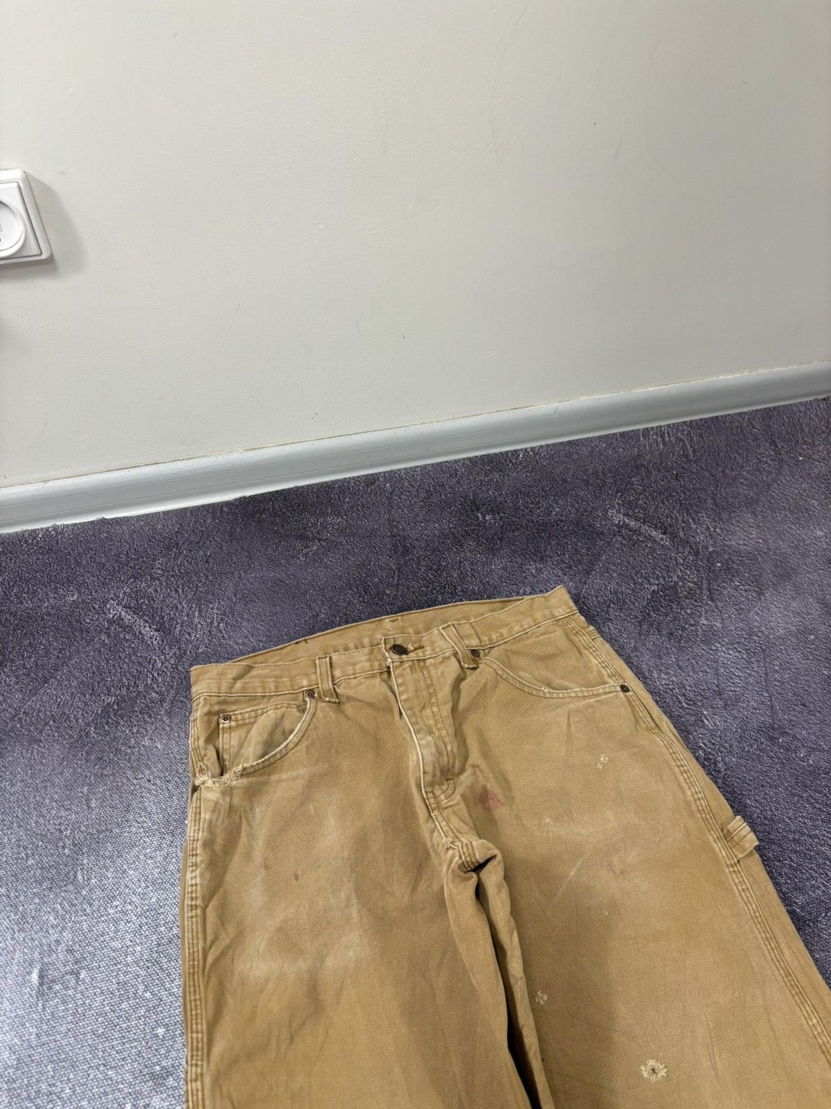Dickies Vintage Dickies Y2K Orange Carpenter USA Work Hype Pants Size US 32 / EU 48 - 11 Thumbnail