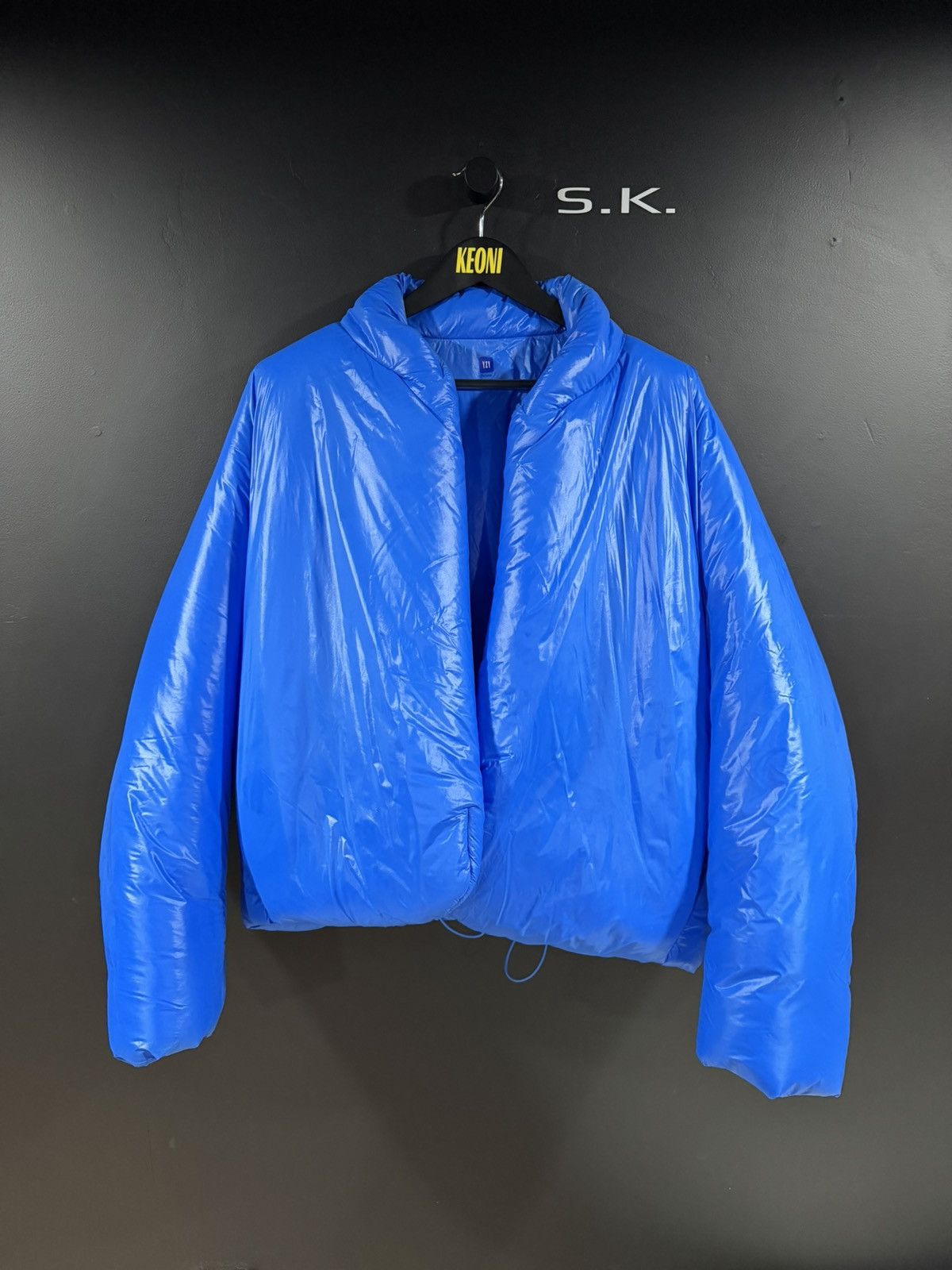 Gap × Yeezy Yeezy Gap Kanye West Ye by Balenciaga Blue Round Jacket M Size US M / EU 48-50 / 2 - 1 Thumbnail