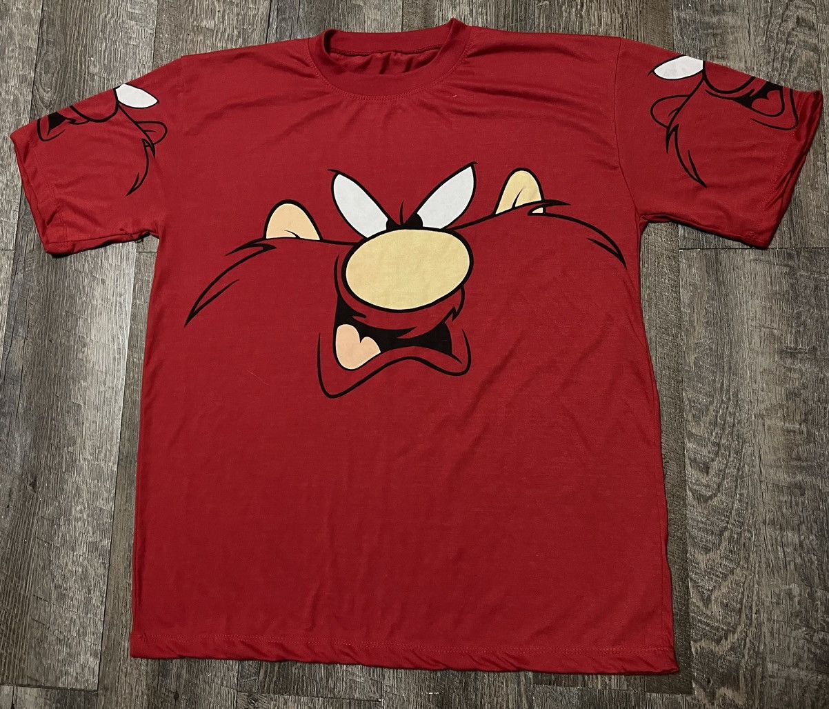 Vintage Vintage Looney Tunes Yosemite Sam AOP Shirt size Medium Size US M / EU 48-50 / 2 - 1 Thumbnail