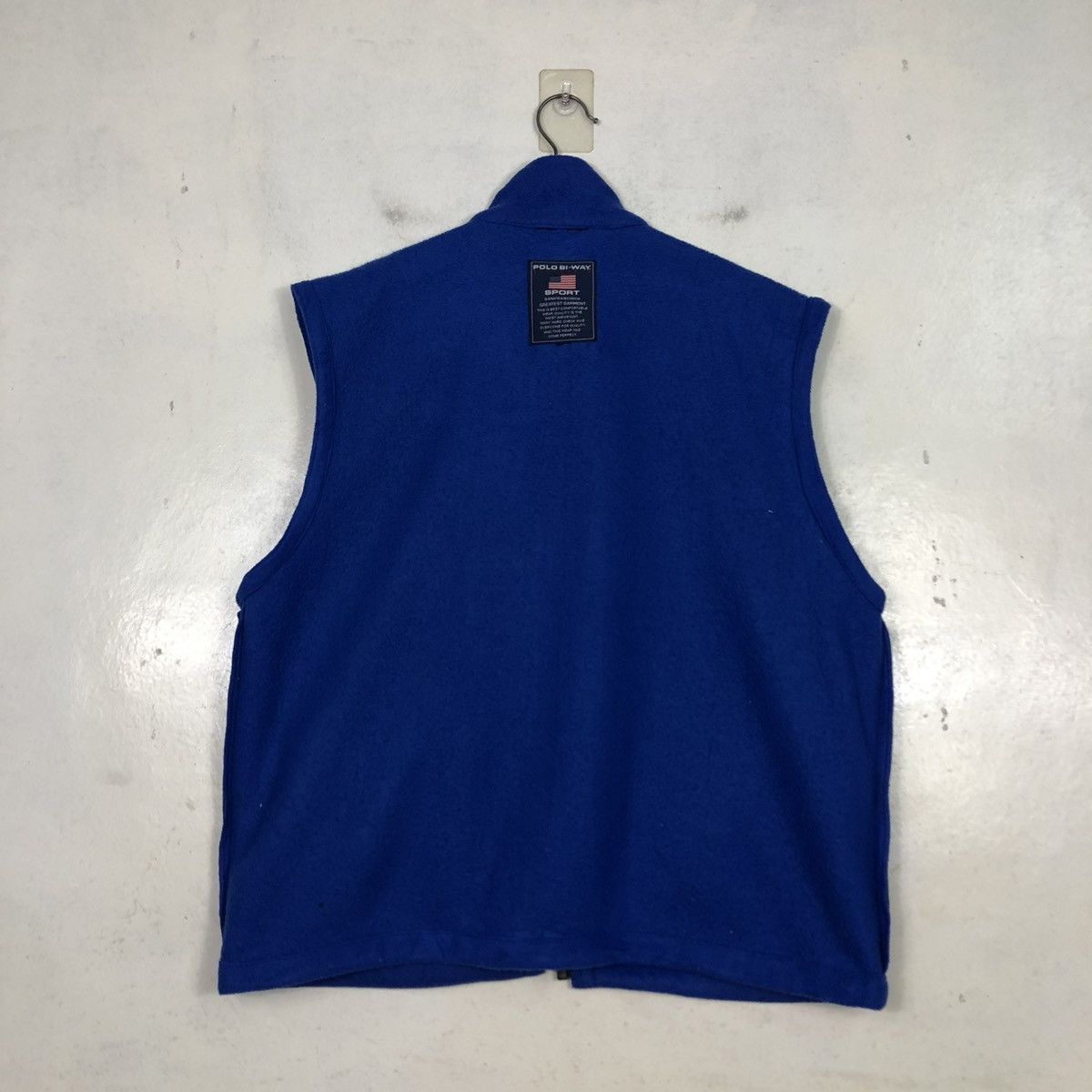 Japanese Brand 🔥VINTAGE FLEECE VEST JACKET SPORTSWEAR POLO BI-WAY Size US M / EU 48-50 / 2 - 21 Thumbnail