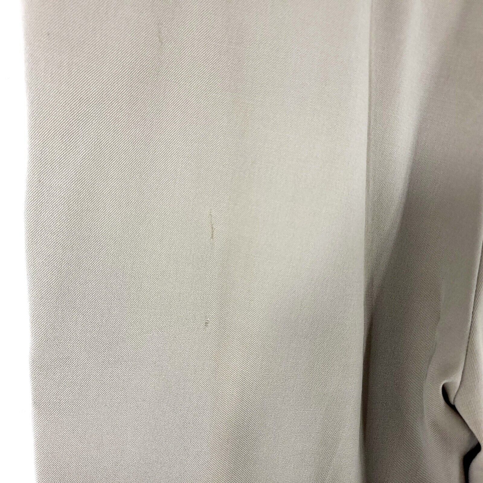 Brooks Brothers DAMAGED Brooks Brothers Stretch Tan Pleated Cuffed Mid Rise Size 36R - 2 Thumbnail