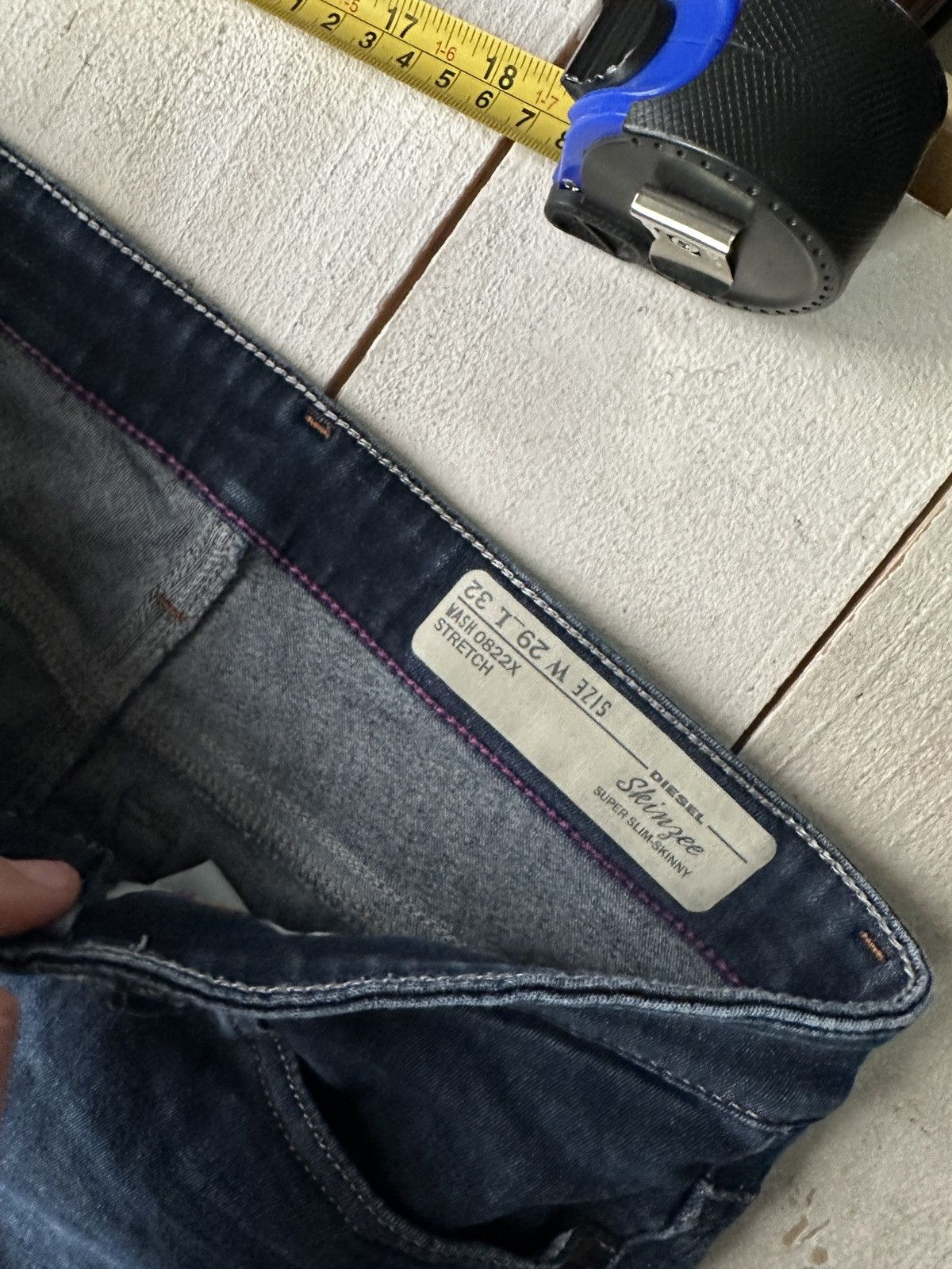 Diesel 🚨Gothic Diesel Regular Slim relax Flared Jeans Womens Size 29" - 7 Thumbnail
