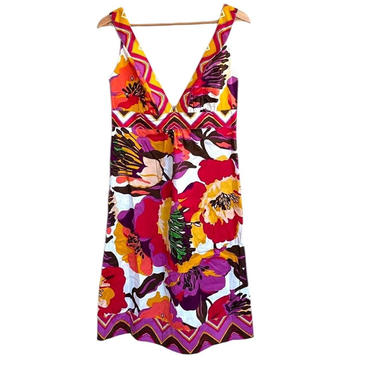 Designer ANA A NEW APPROACH MULTICOLOR DRESS 70S VIBE SIZE 6 WOMENS Size M / US 6-8 / IT 42-44 - 1 Thumbnail