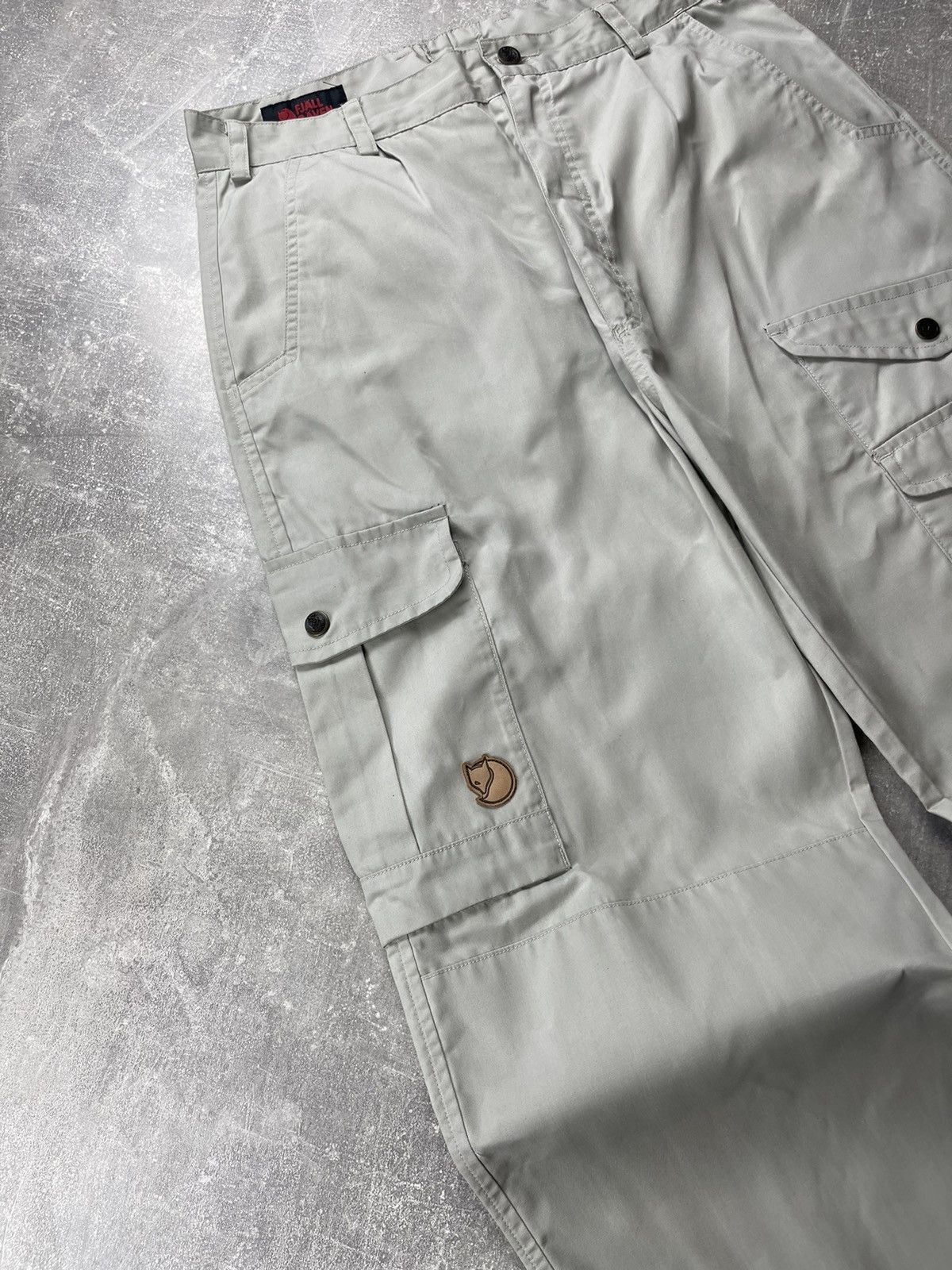 Fjallraven Vintage Fjällräven G-1000 Cargo Hiking Trekking Pants Size US 32 / EU 48 - 3 Thumbnail