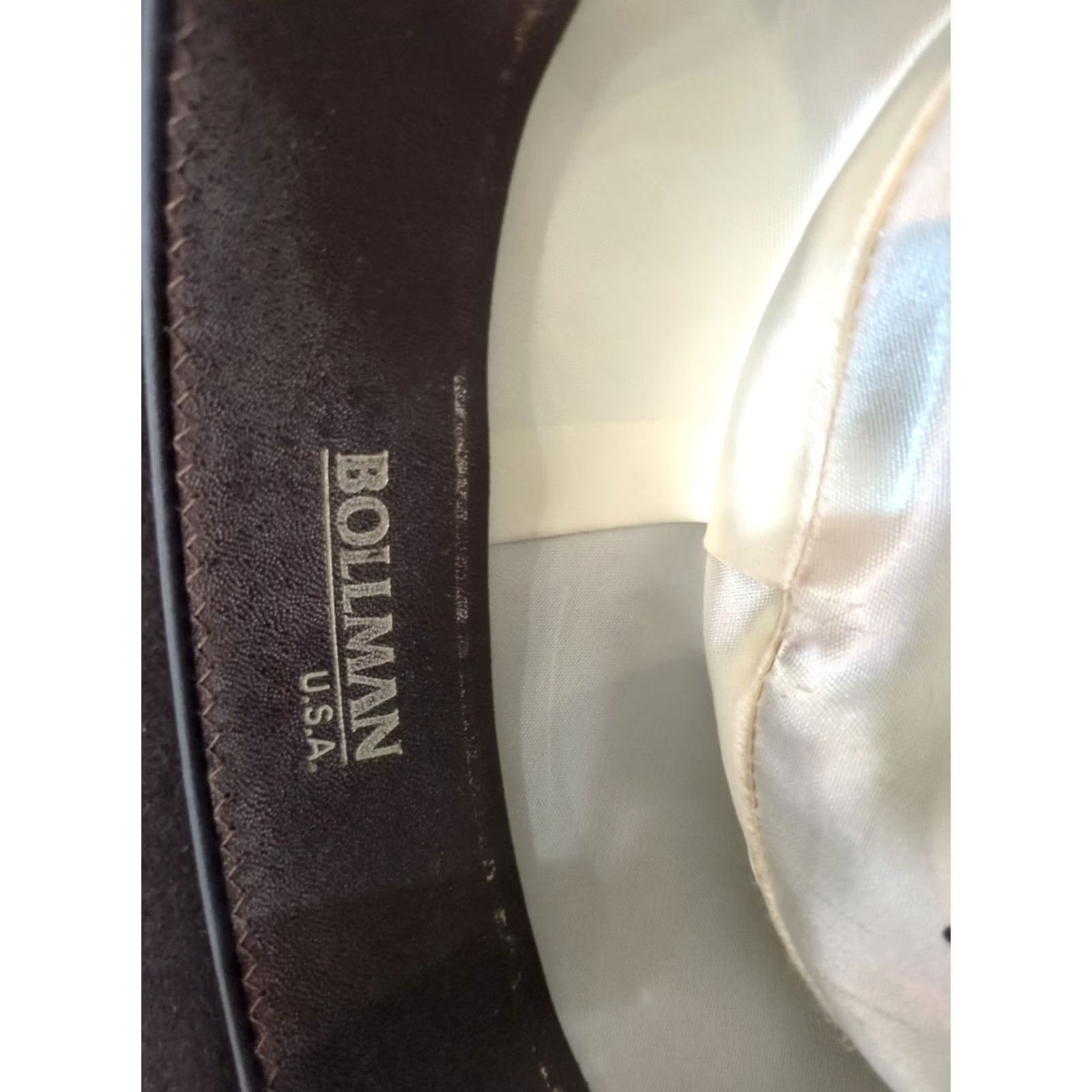 Vintage Bollman Fedora Hat Brown Wool Fur Deluxe Double X Sz 7 1/4 Mens Product Title Size ONE SIZE - 4 Thumbnail