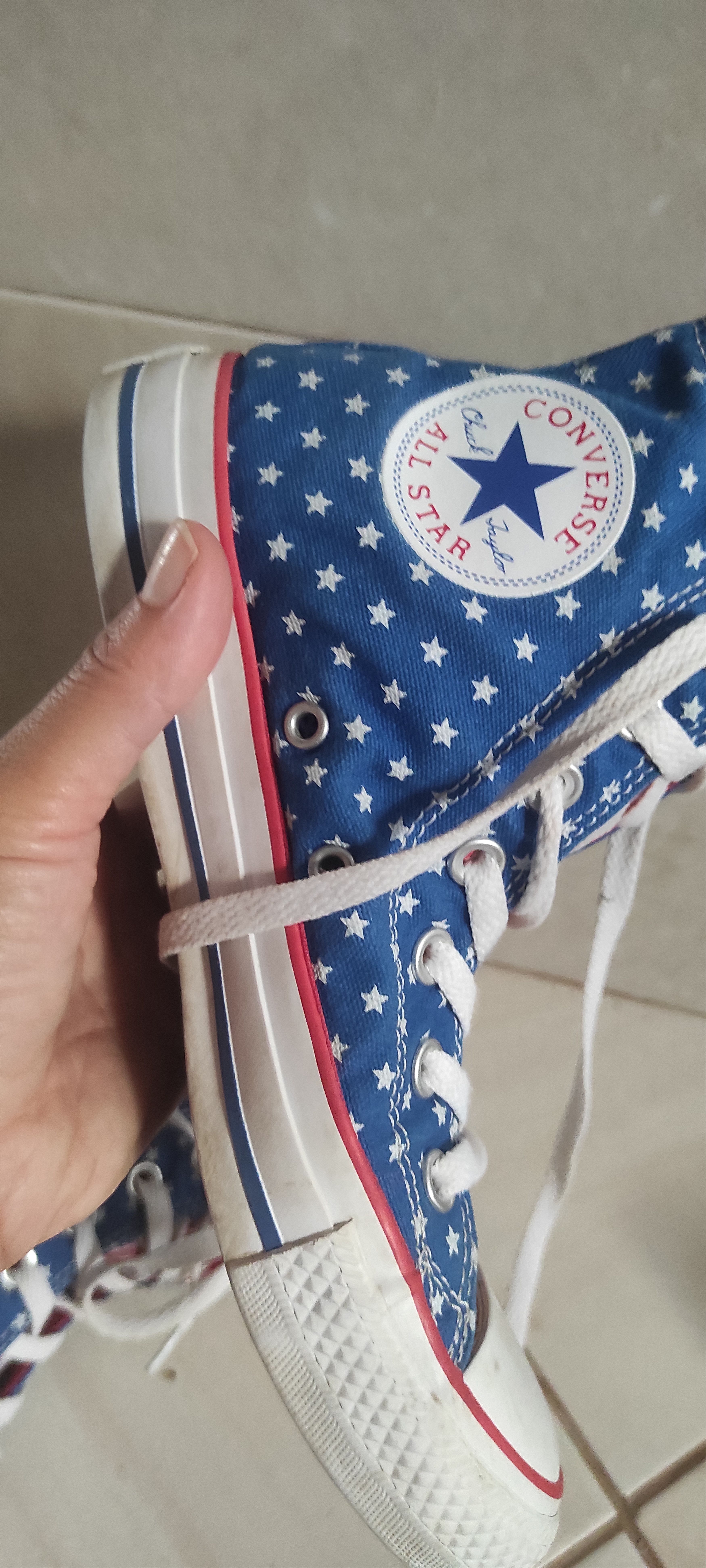 Converse Converse Chuck Taylor All Star Hi Top Sneakers Blue Size US 6.5 / IT 36.5 - 4 Thumbnail