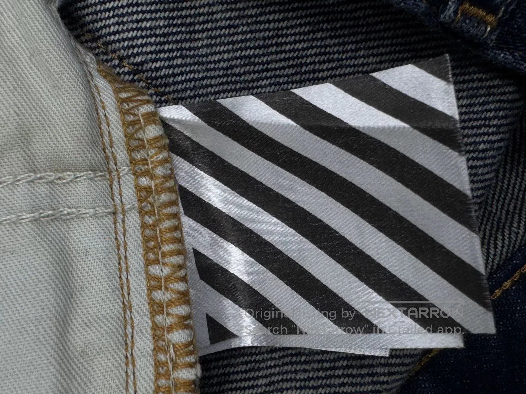 Off-White Off-White Distressed Denim Jeans Size 31. Size US 31 - 6 Thumbnail